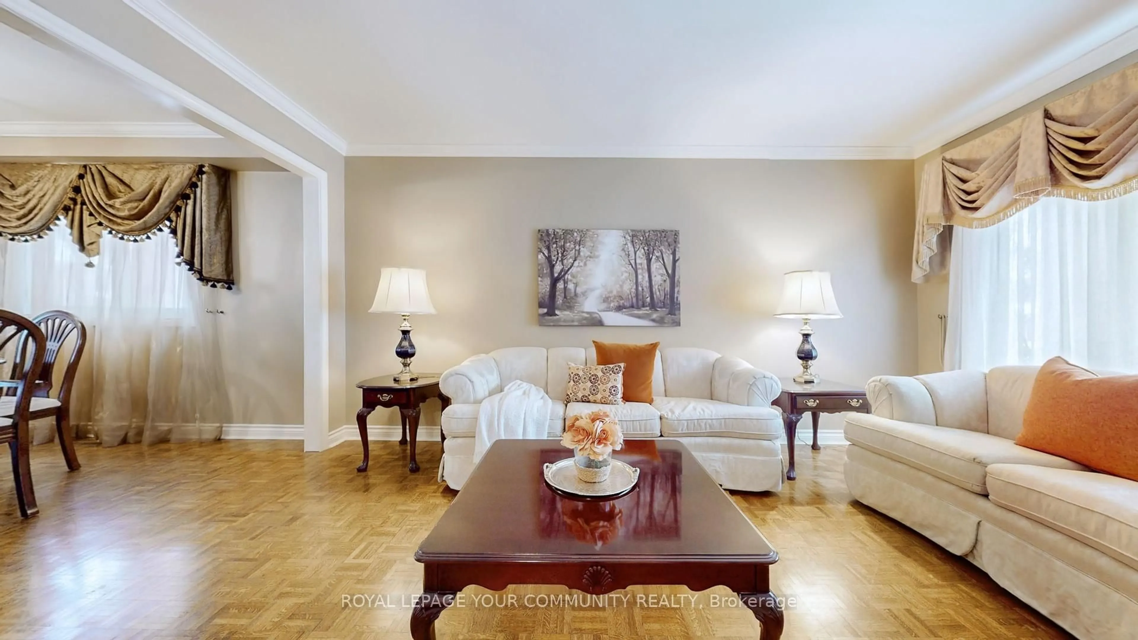 Living room with furniture, unknown for 26 Dicarlo Dr, Vaughan Ontario L6A 1K4