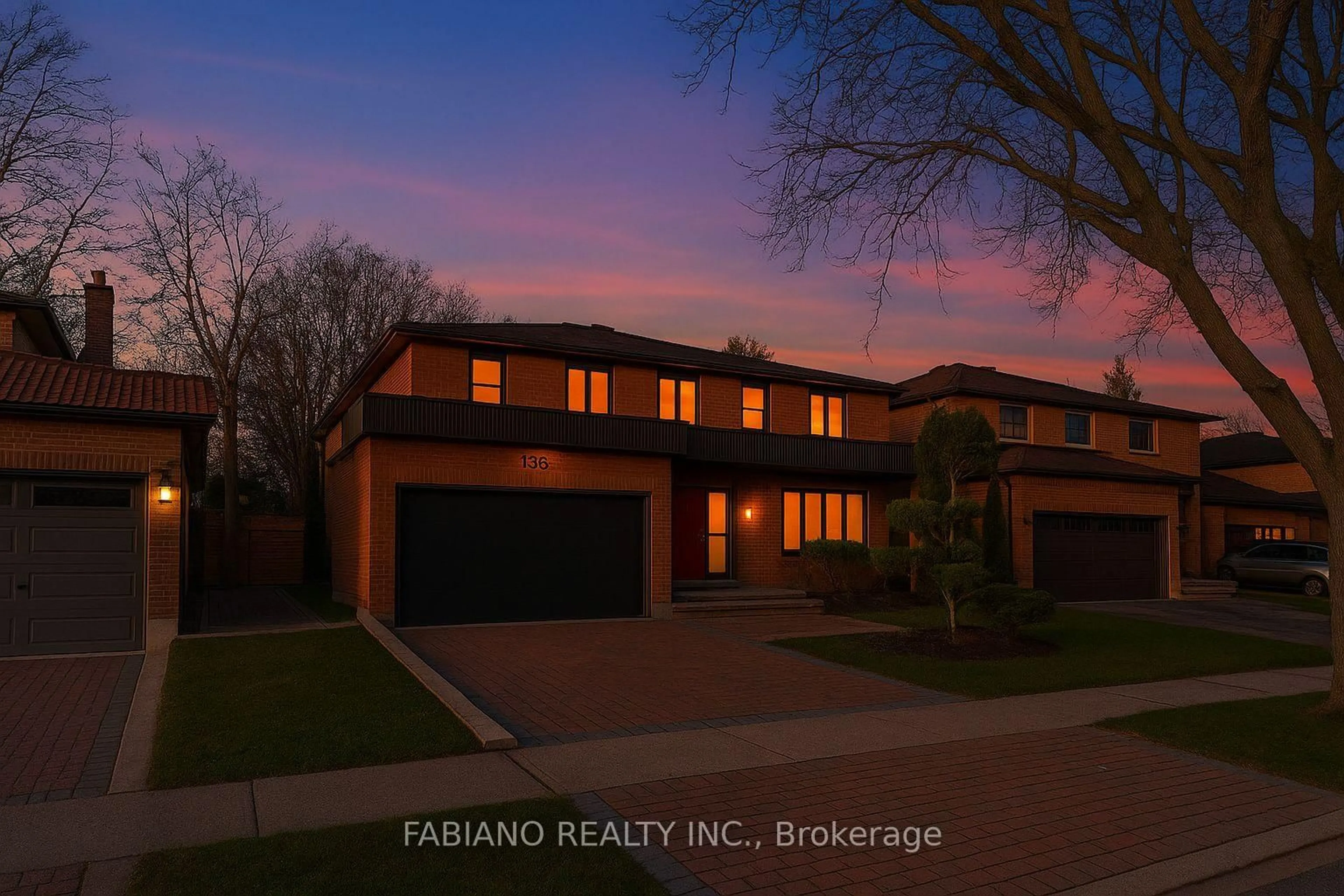 Home with brick exterior material, street for 186 Wigwoss Dr, Vaughan Ontario L4L 4H2