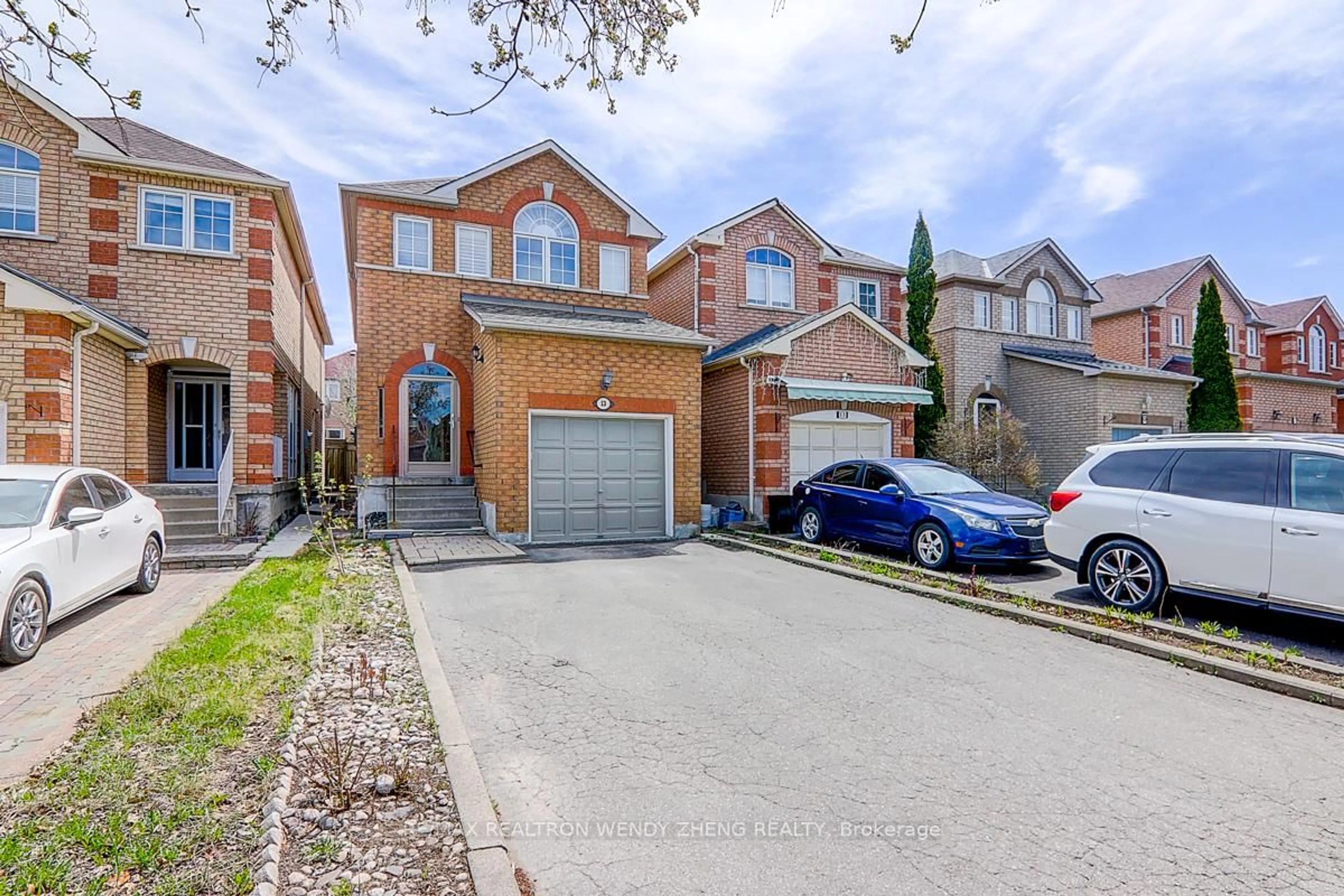 Home with brick exterior material, street for 13 Apollo Rd, Markham Ontario L3S 4G8