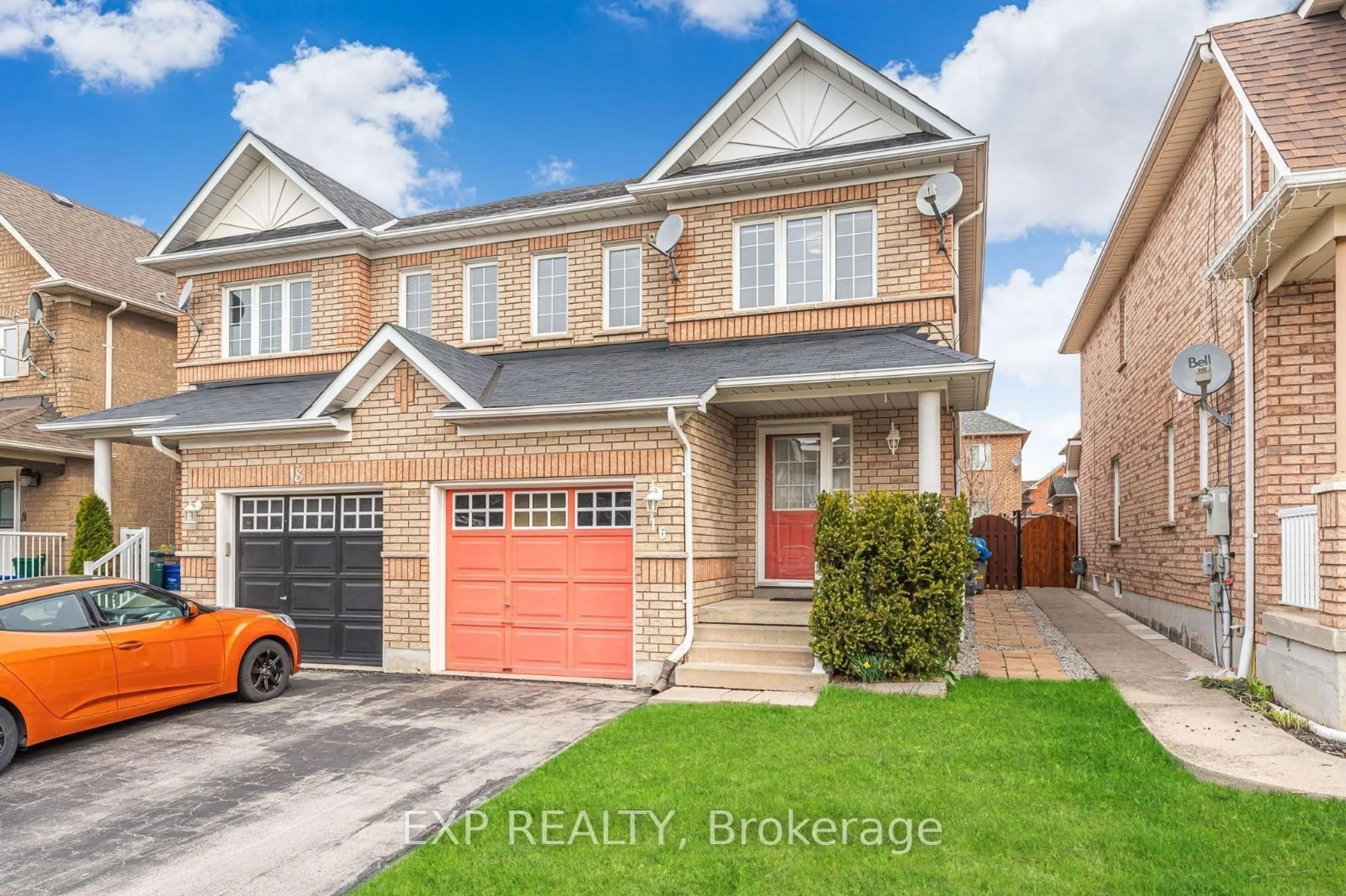 Home with brick exterior material, street for 16 La Pinta St, Vaughan Ontario L6A 3H9