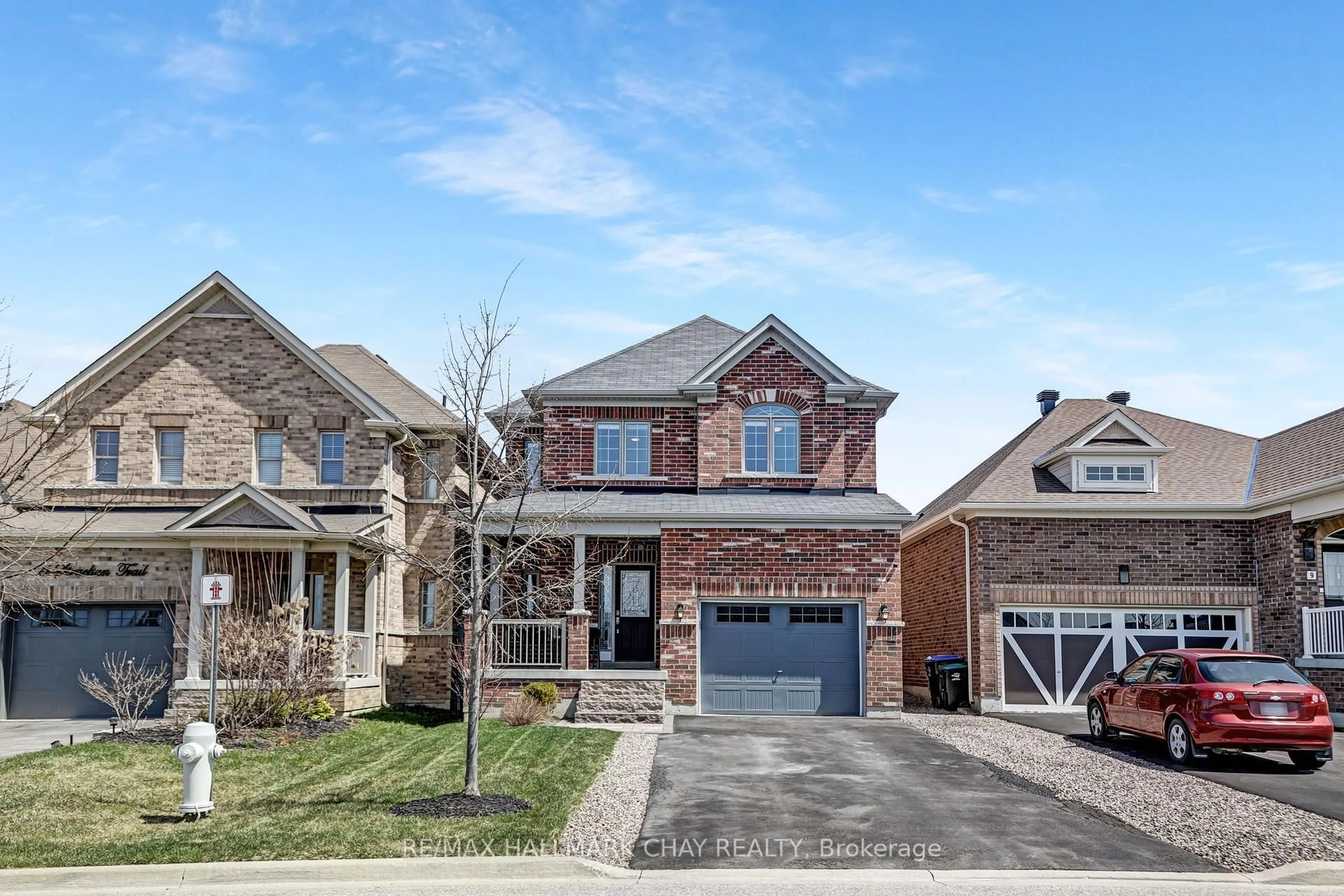 Home with brick exterior material, street for 7 Strachan Tr, New Tecumseth Ontario L0G 1A0
