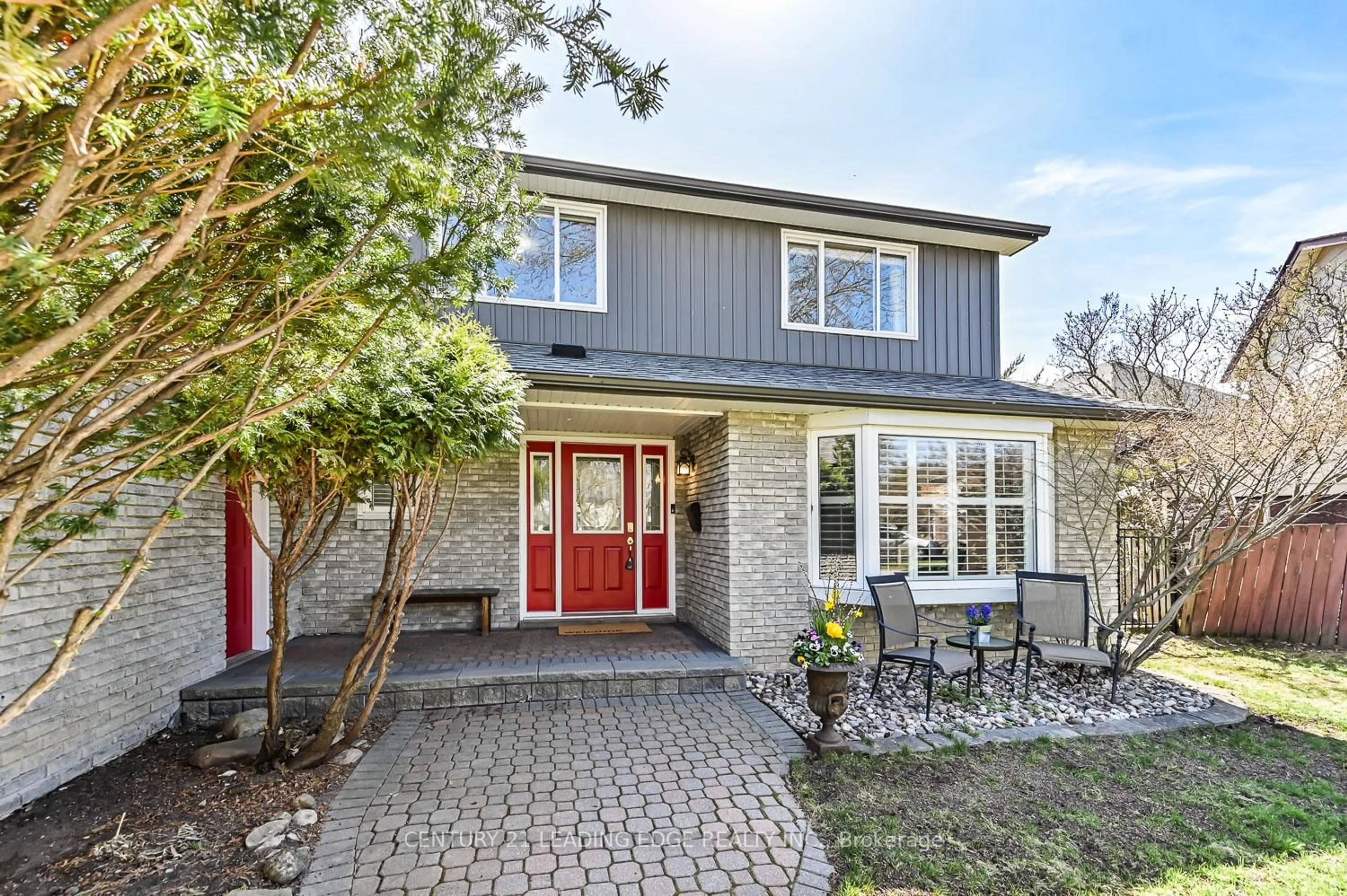 Home with brick exterior material, street for 75 Emmeloord Cres, Markham Ontario L3R 1P9