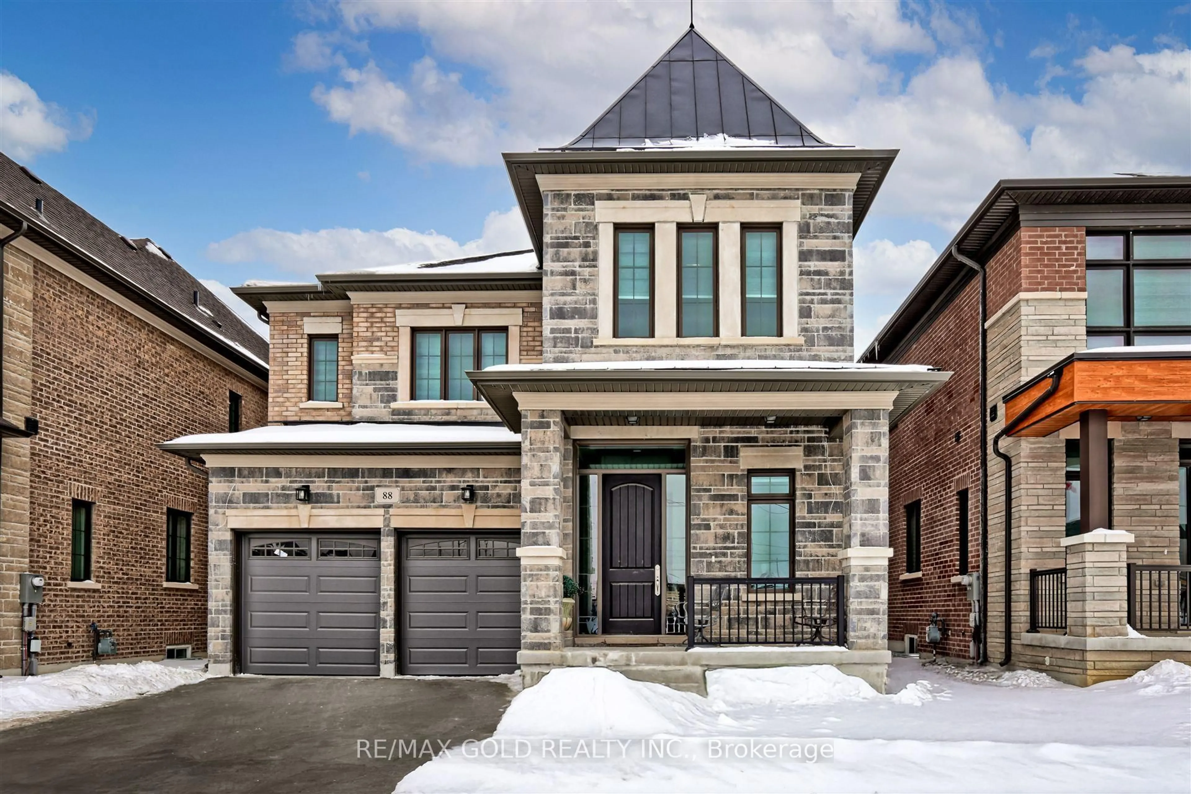 Home with brick exterior material, street for 88 Greville St, Vaughan Ontario L3L 0G1