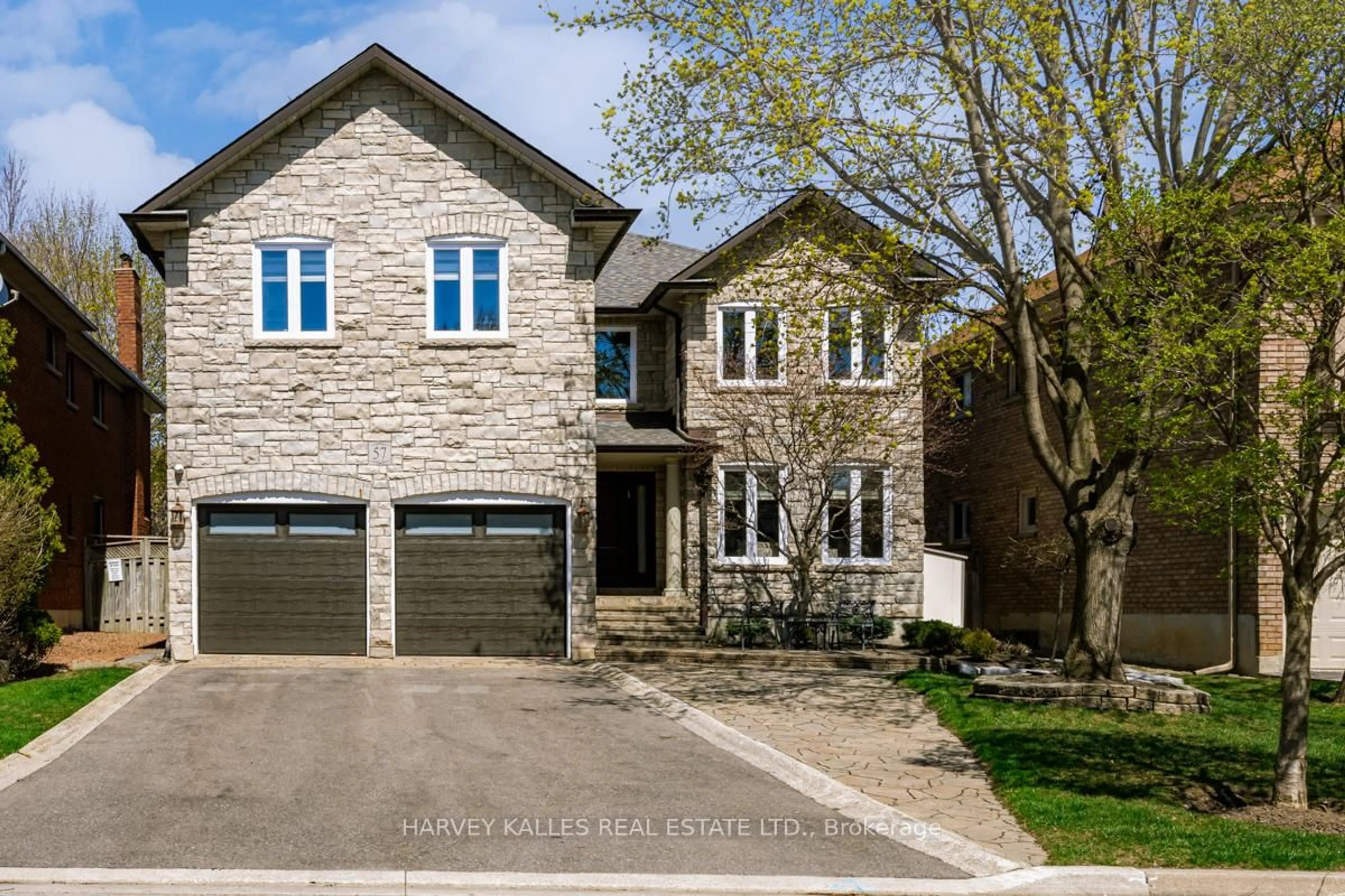 Home with brick exterior material, street for 57 Palmerston Dr, Vaughan Ontario L4J 7V9