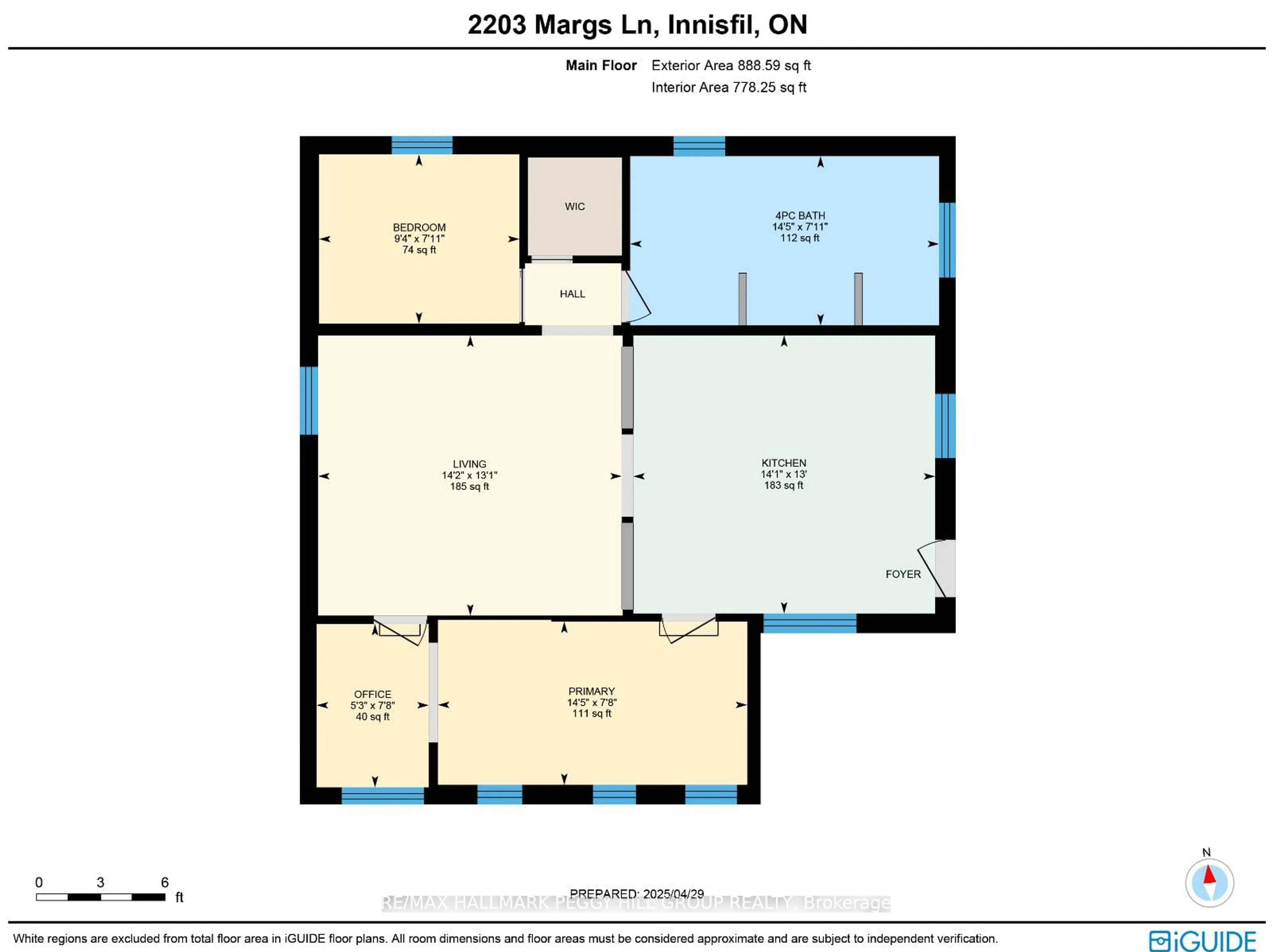 Floor plan for 2203 Margs Lane, Innisfil Ontario L9S 2E2