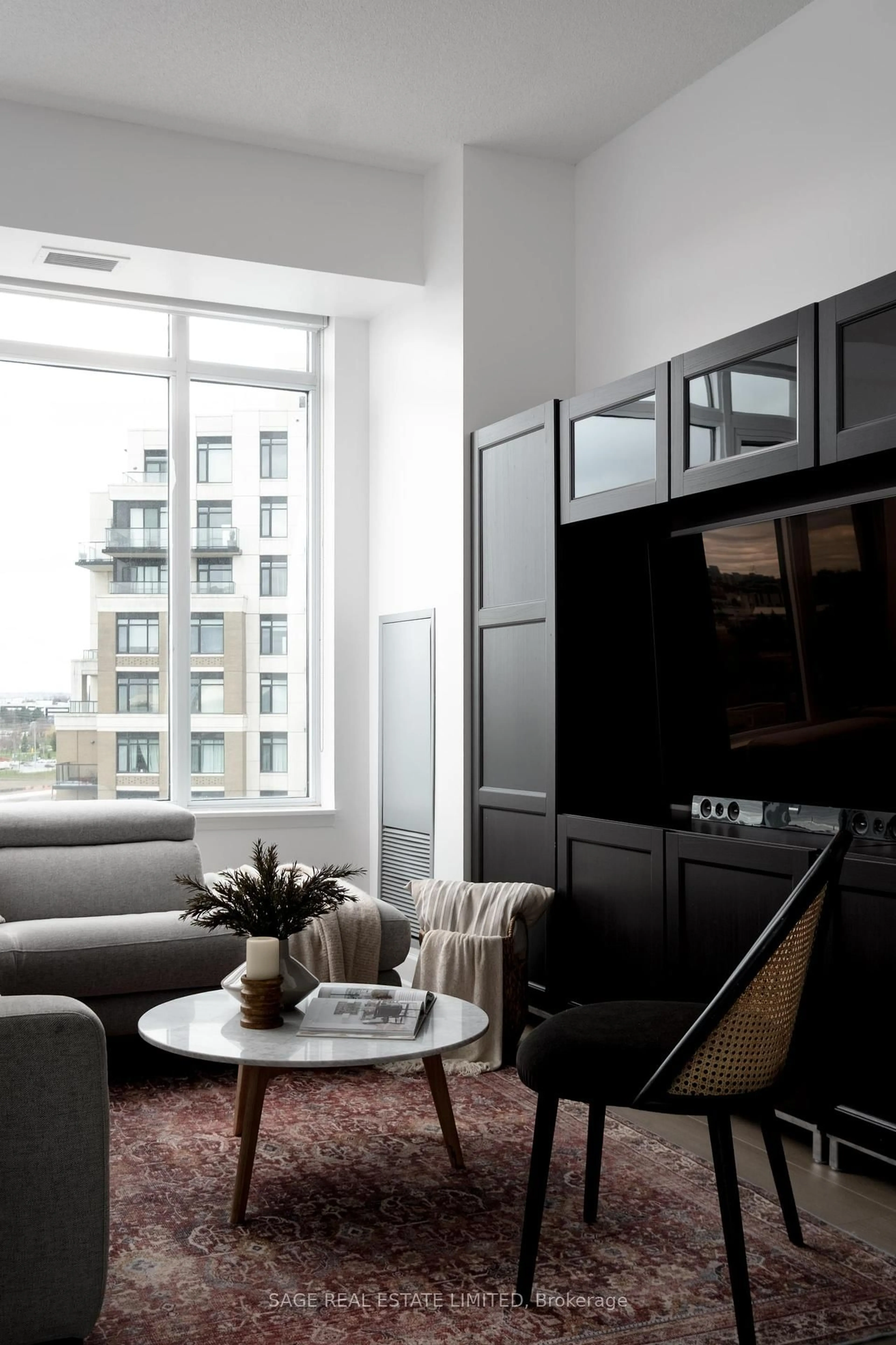 Living room with furniture, unknown for 131 Upper Duke Cres #1007, Markham Ontario L6G 0C9