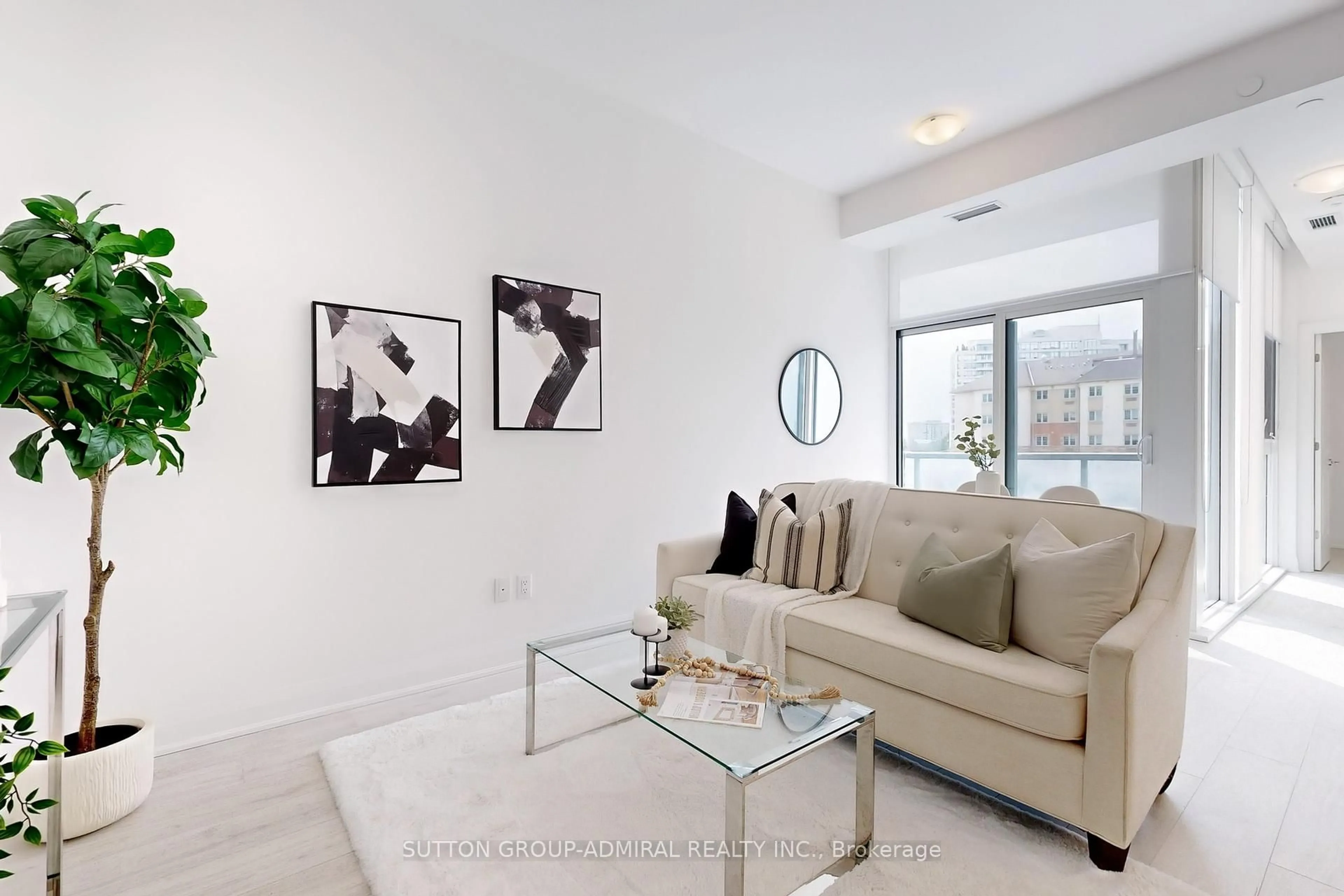 Living room with furniture, unknown for 10 Gatineau Dr #202, Vaughan Ontario L4J 0L2