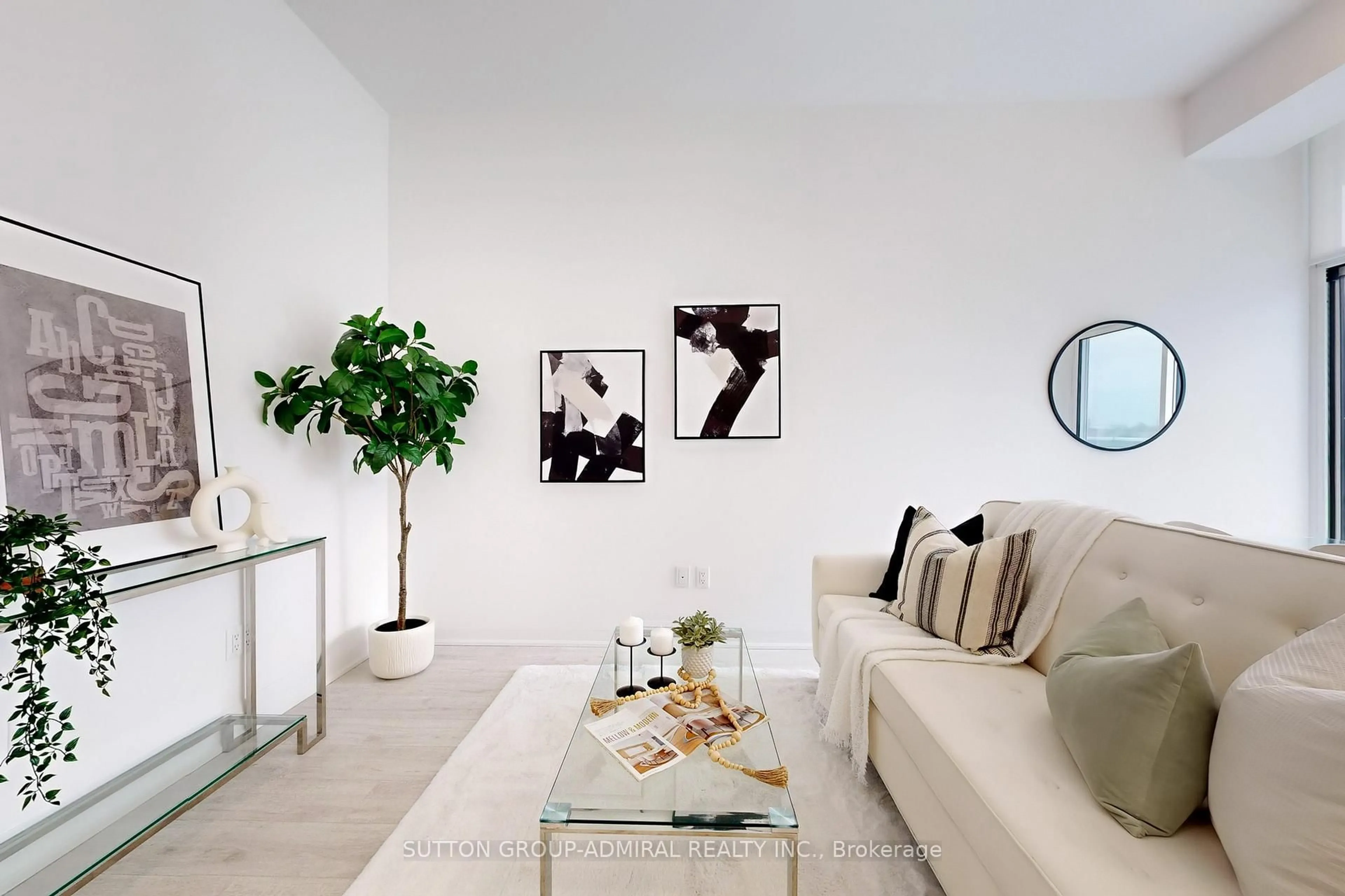 Living room with furniture, unknown for 10 Gatineau Dr #202, Vaughan Ontario L4J 0L2