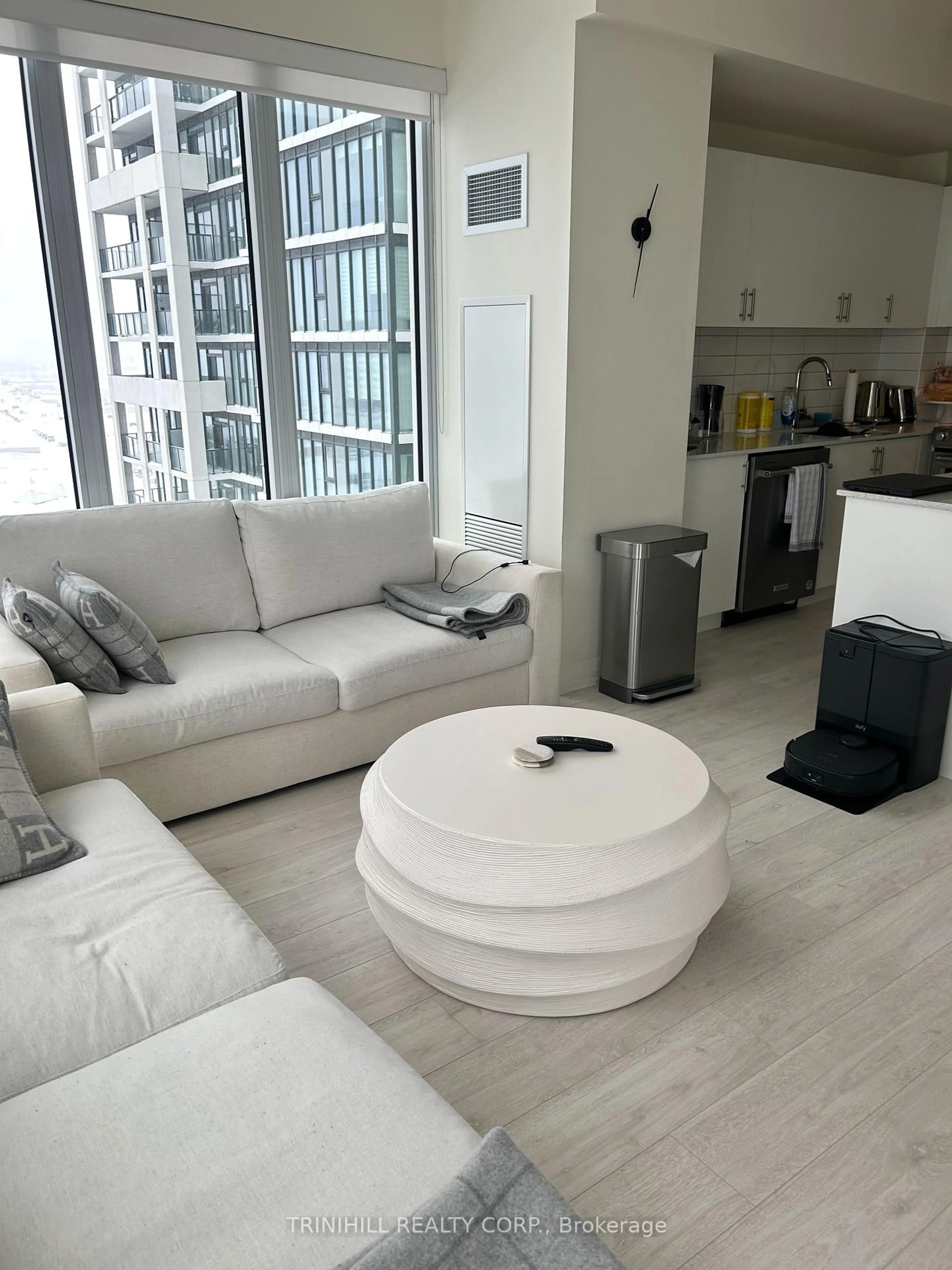 Living room with furniture, floor is not visible for 9000 JANE St #1005, Vaughan Ontario L4K 0M6