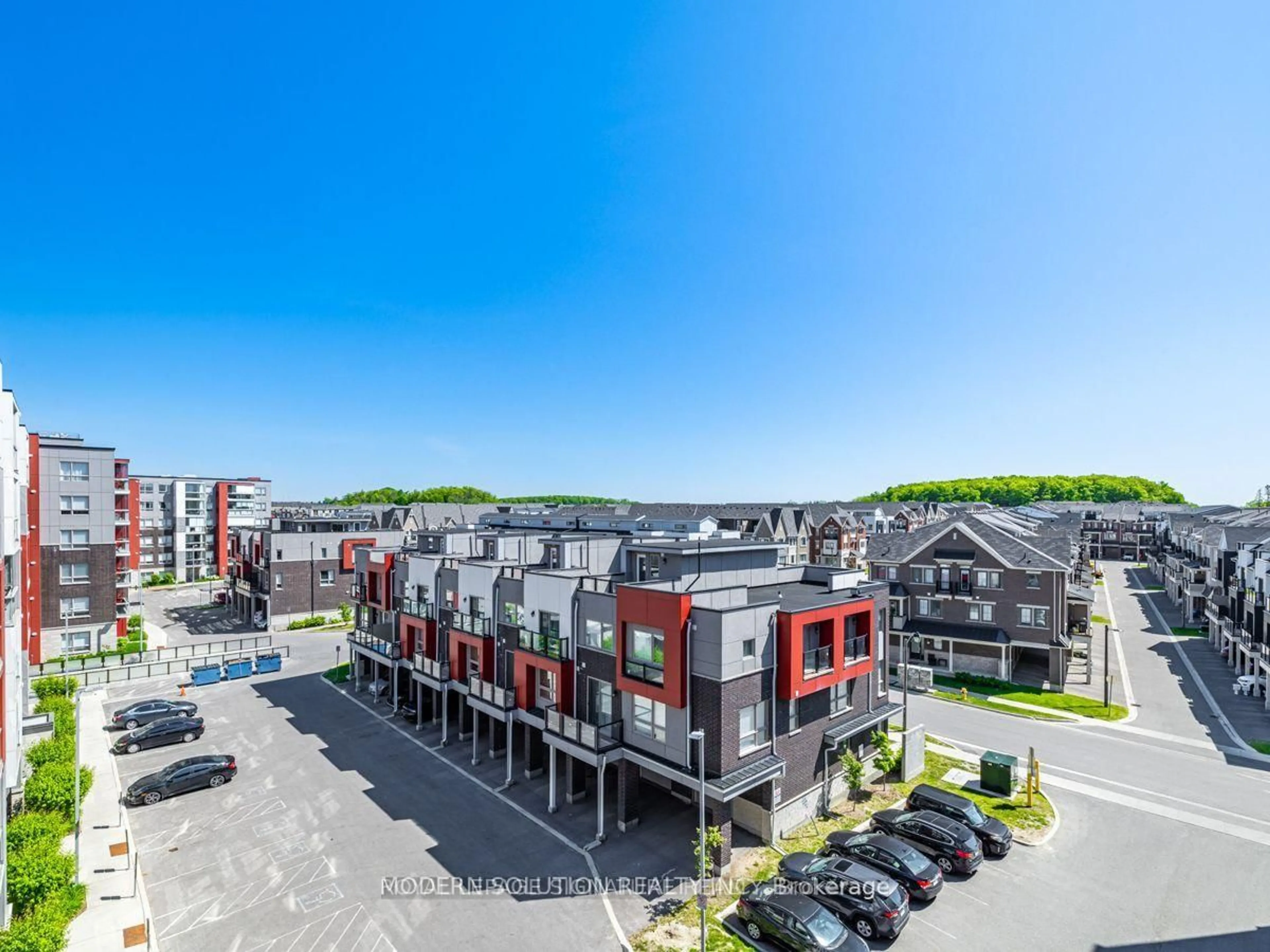 A pic from outside/outdoor area/front of a property/back of a property/a pic from drone, street for 2 Adam Sellers St #615, Markham Ontario L6B 1P2