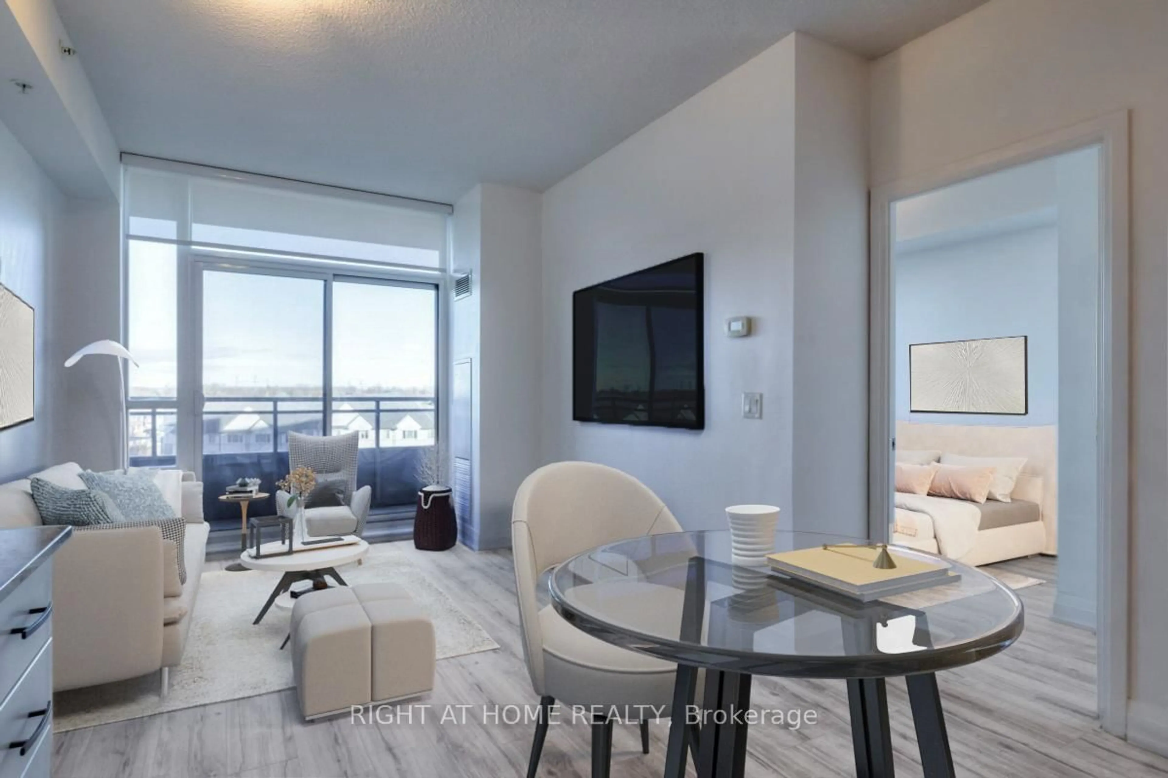 Living room with furniture, unknown for 85 North Park Rd #502, Vaughan Ontario L4J 0H9
