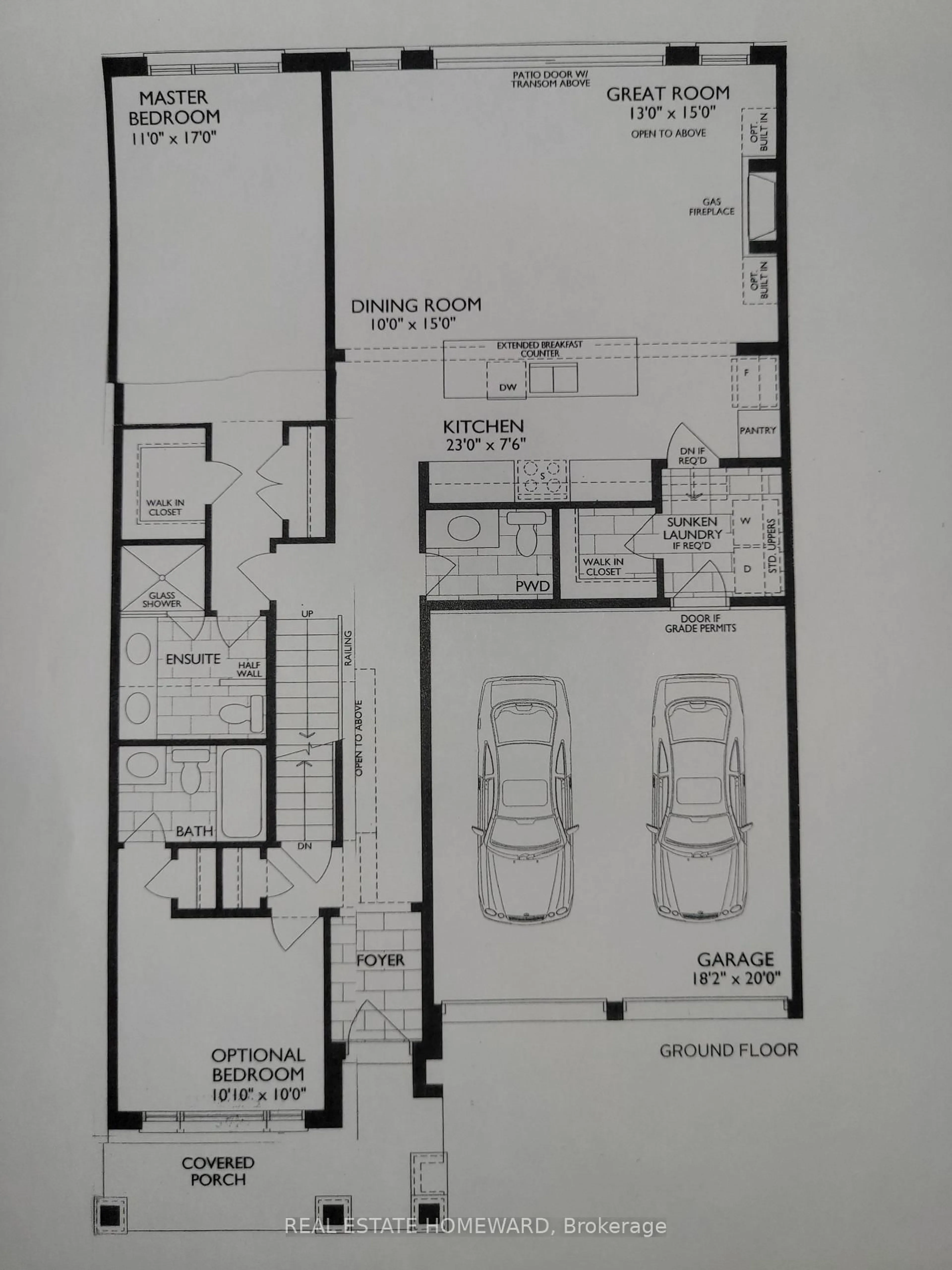 Floor plan for 11 Lois Torrance Tr, Uxbridge Ontario L9P 0R9