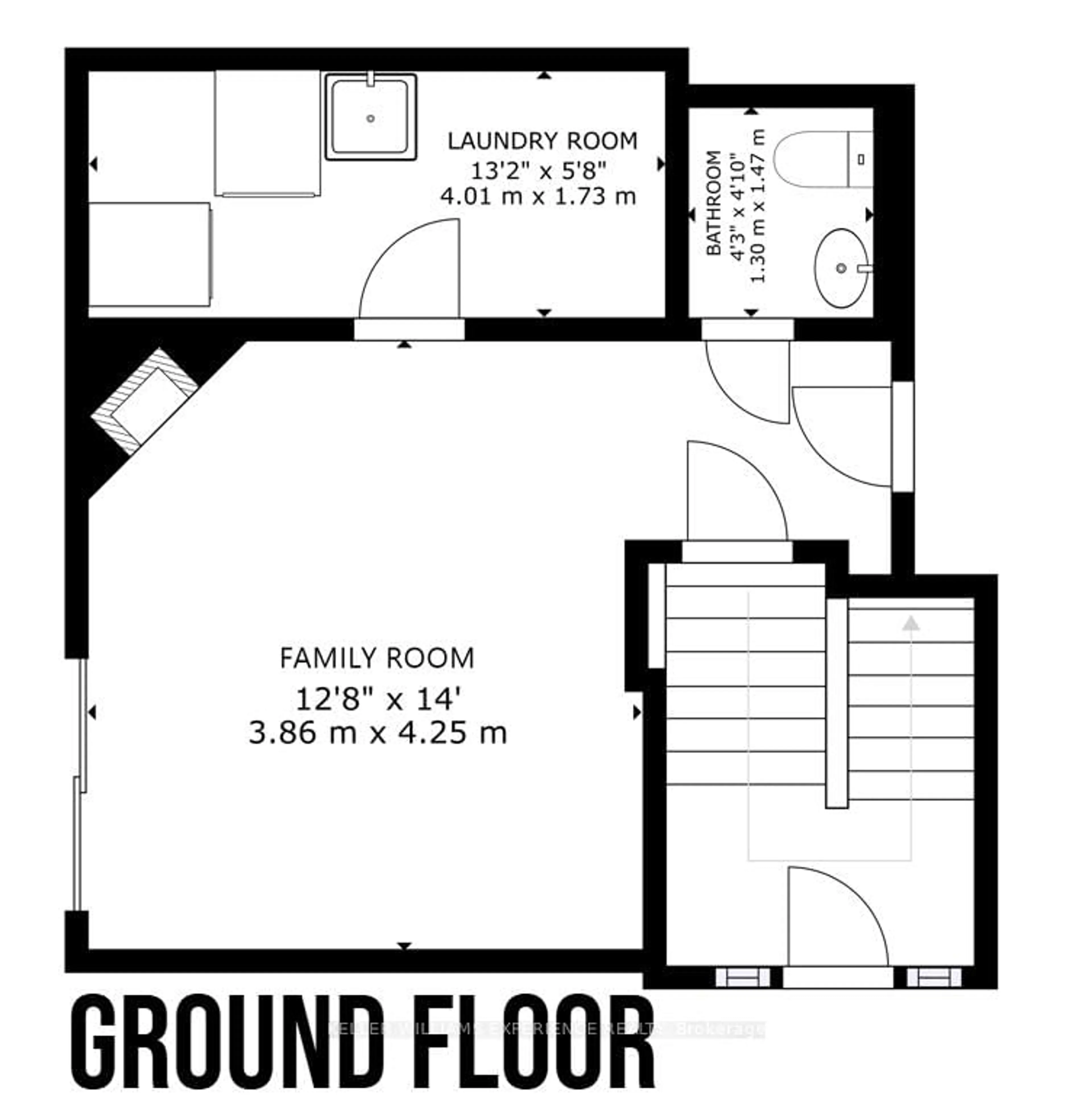 Floor plan for 10719 Bathurst St #1, Richmond Hill Ontario L4C 0N3