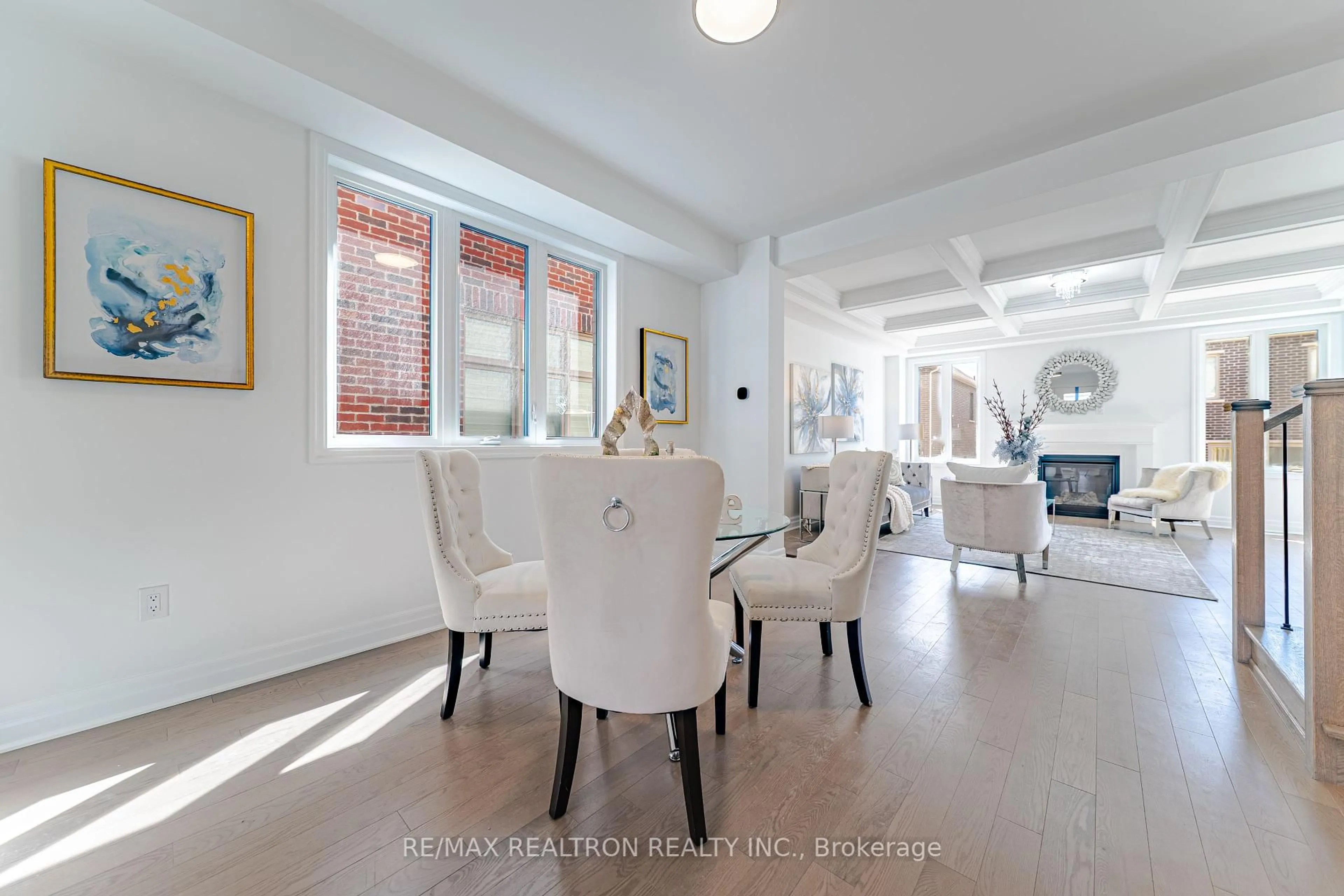 Dining room, ceramic/tile floor for 63 Greenridge Cres, Markham Ontario L6C 3M1