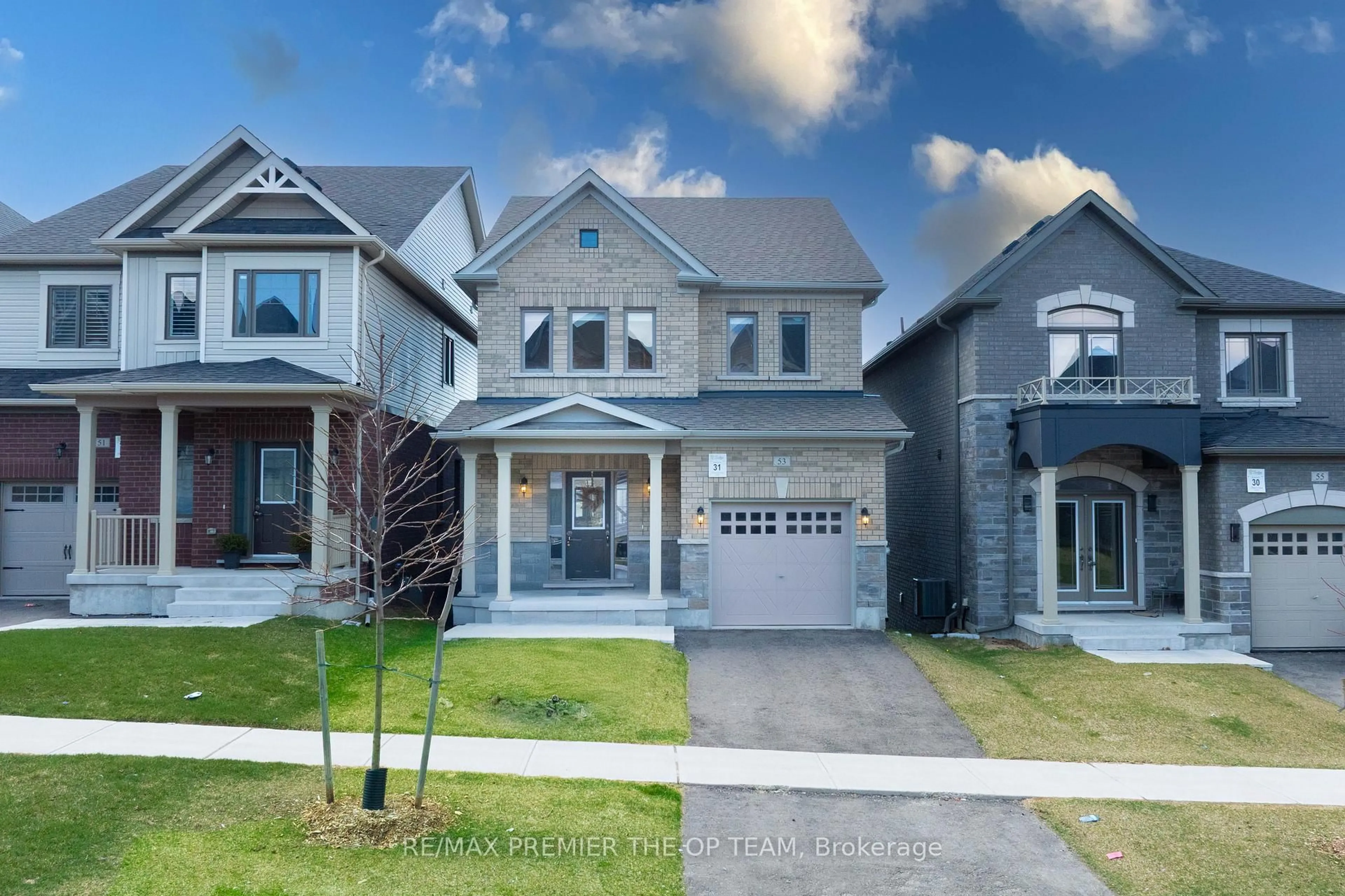 Home with brick exterior material, street for 53 Janes Cres, New Tecumseth Ontario L9R 0L8