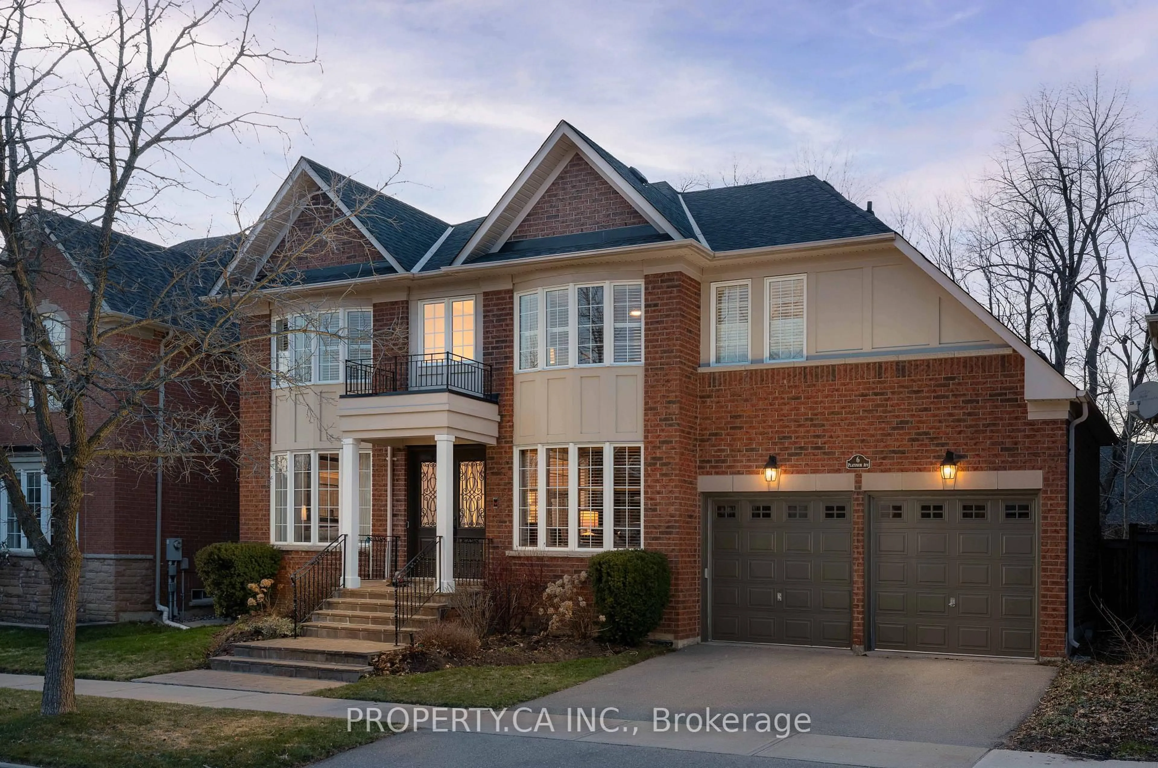 Home with brick exterior material, street for 6 Platinum Ave, Richmond Hill Ontario L4E 5E2