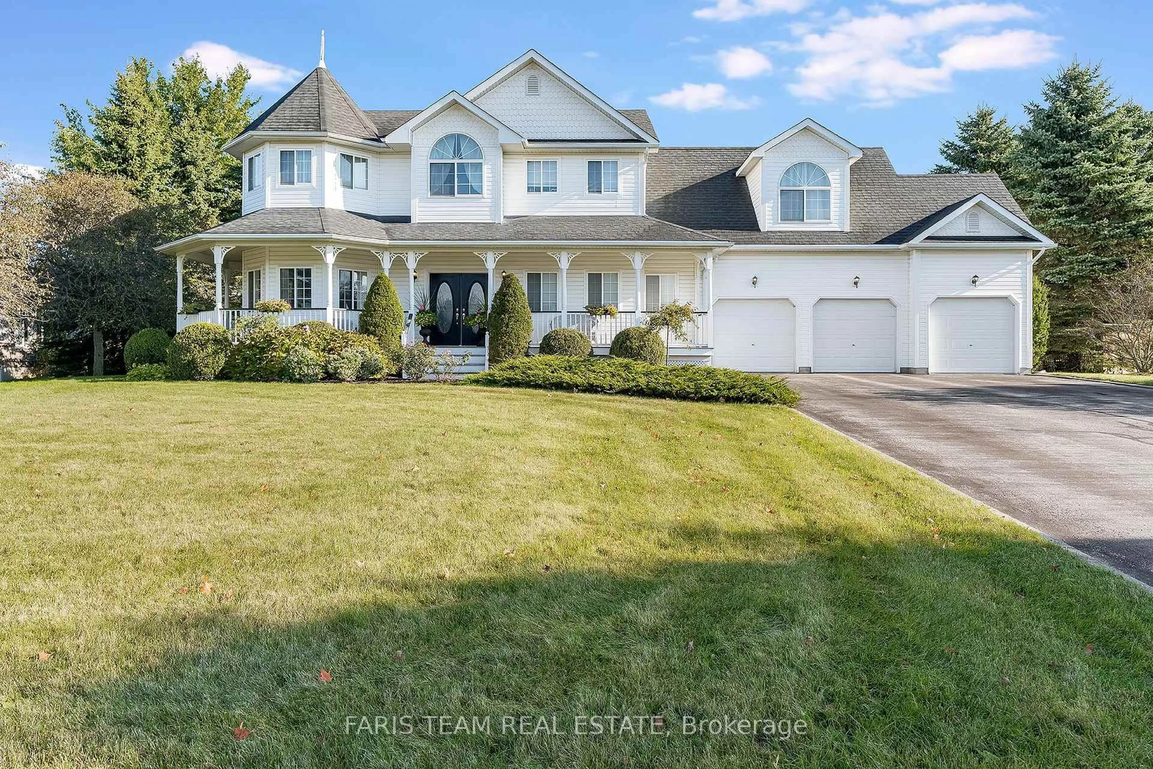 Home with vinyl exterior material, street for 101 Davis Tr, Essa Ontario L0L 2N0
