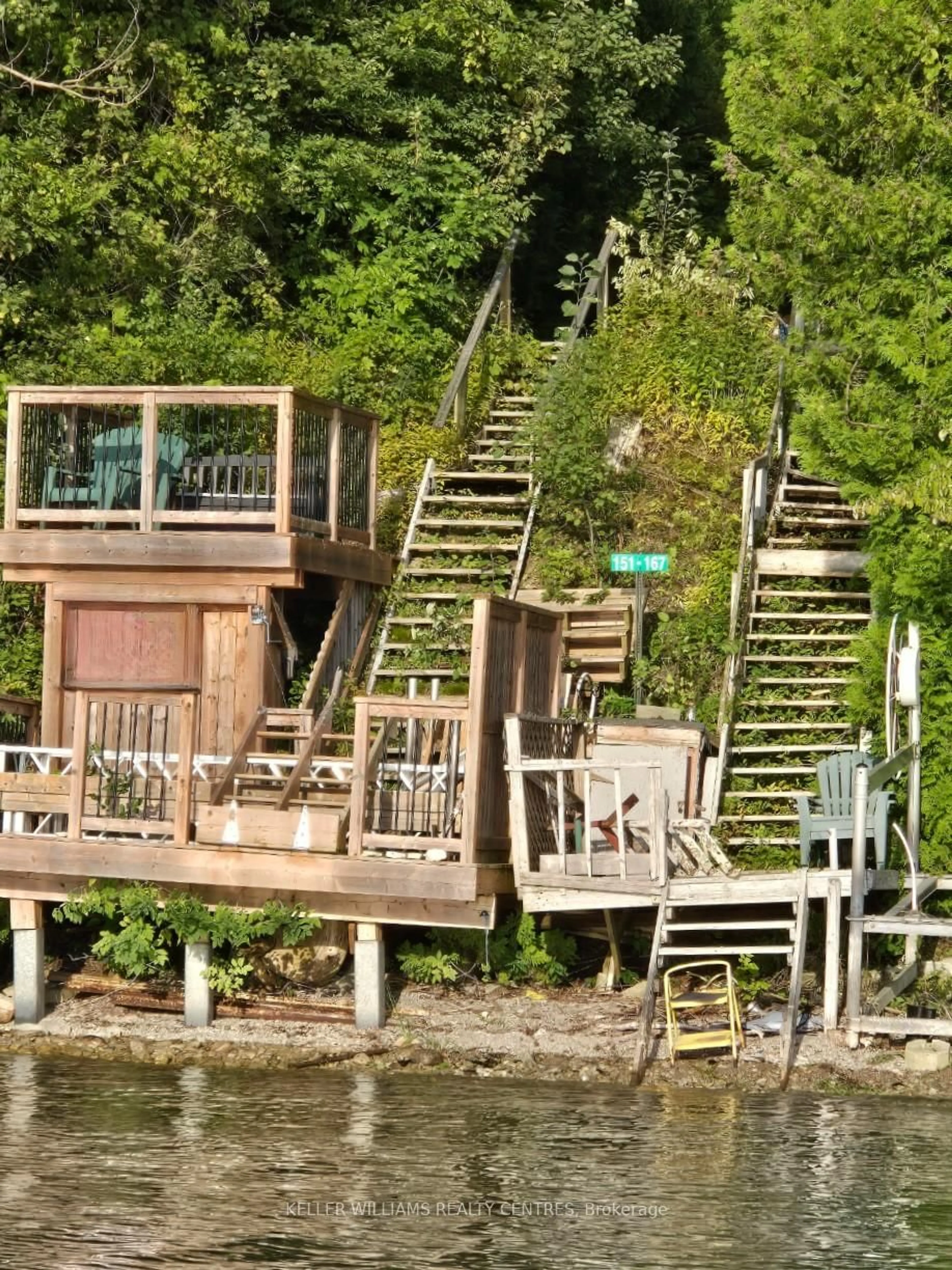 Patio, water/lake/river/ocean view for Lot 160 Snake Island N/A, Georgina Islands Ontario L4P 3E9