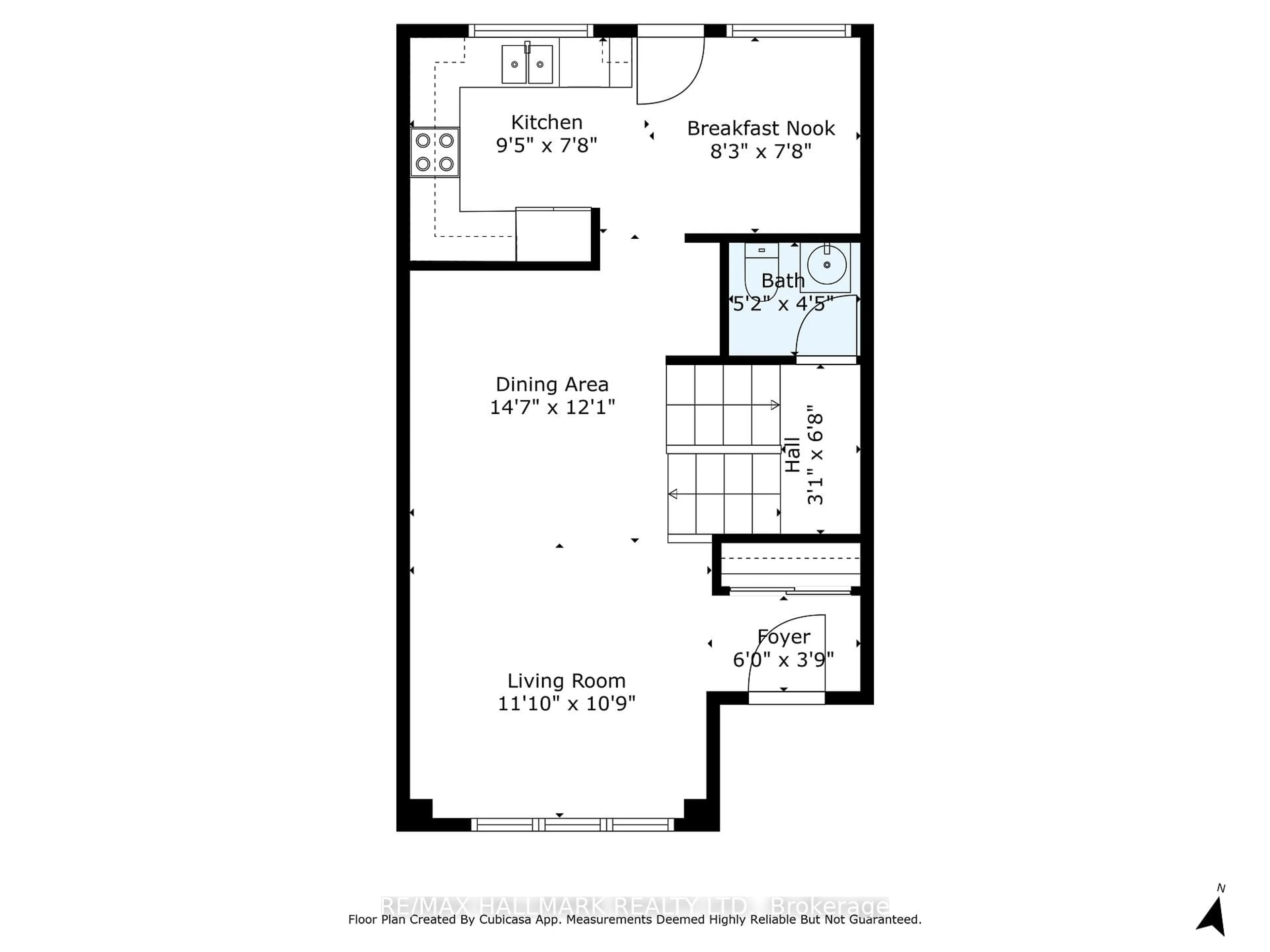Floor plan for 40 Cornell Park Ave, Markham Ontario L6B 1B5