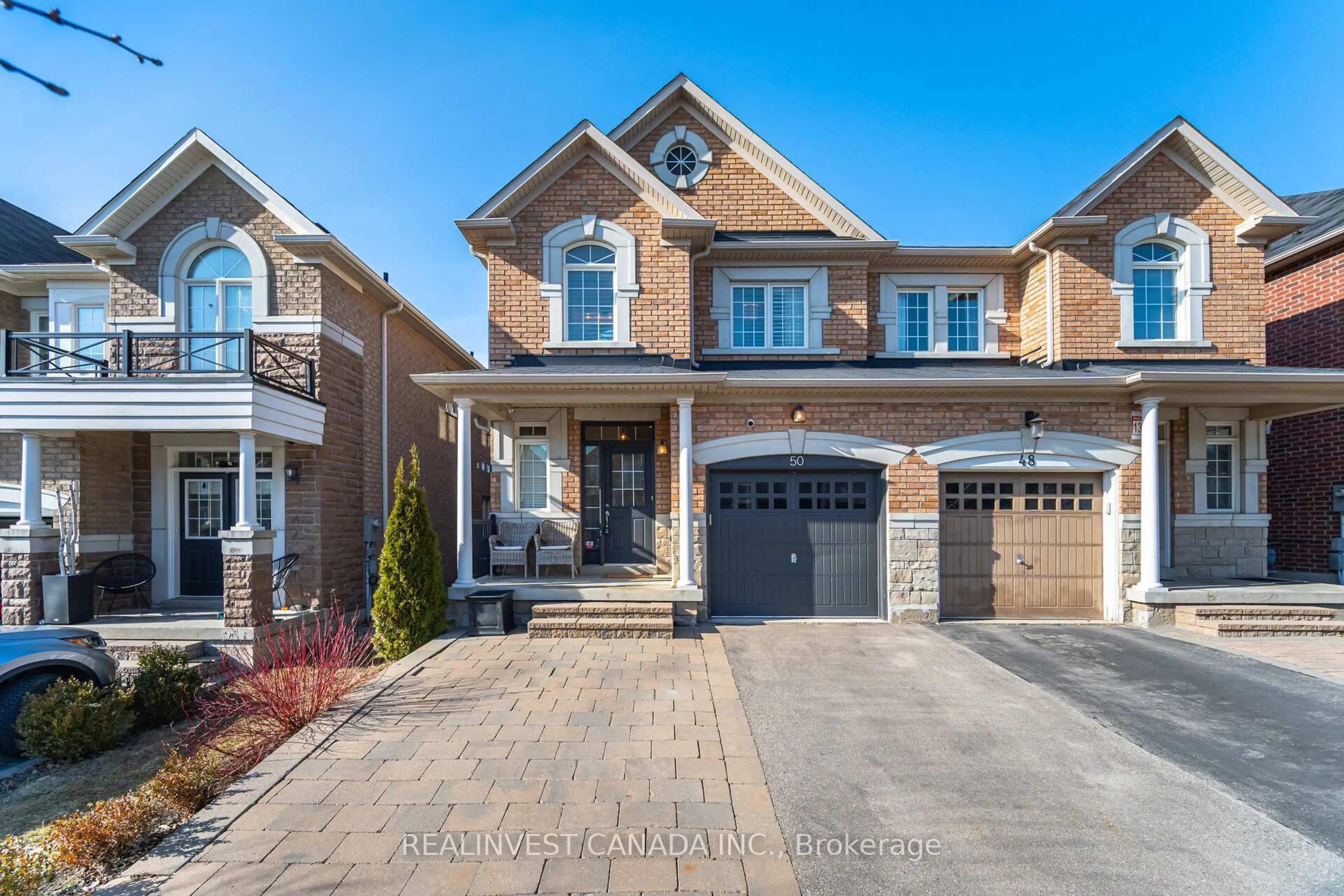 Home with brick exterior material, street for 50 Lauderdale Dr, Vaughan Ontario L6A 4G7