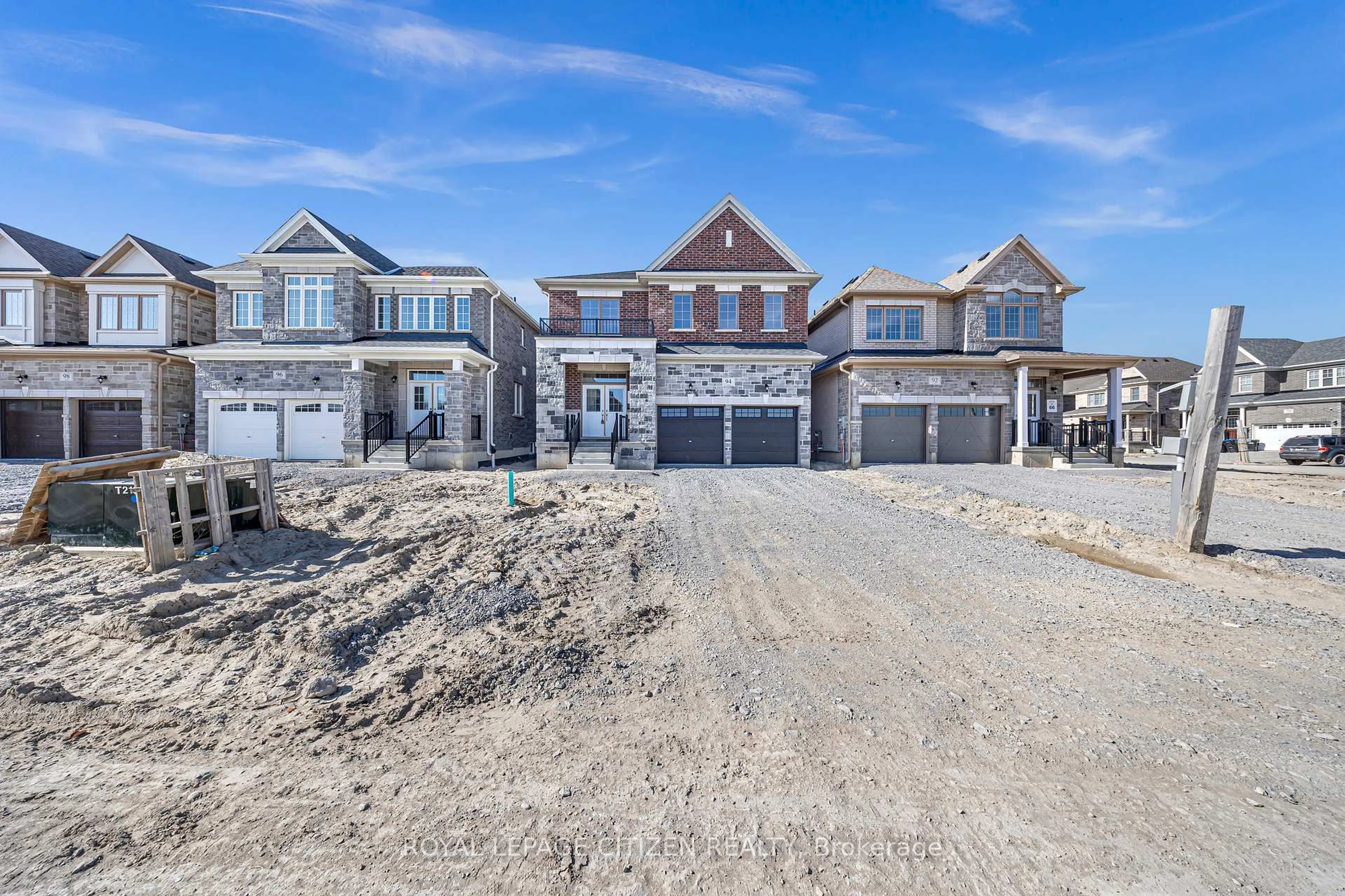 Home with brick exterior material, street for 94 Brethet Hts, New Tecumseth Ontario L0G 1A0