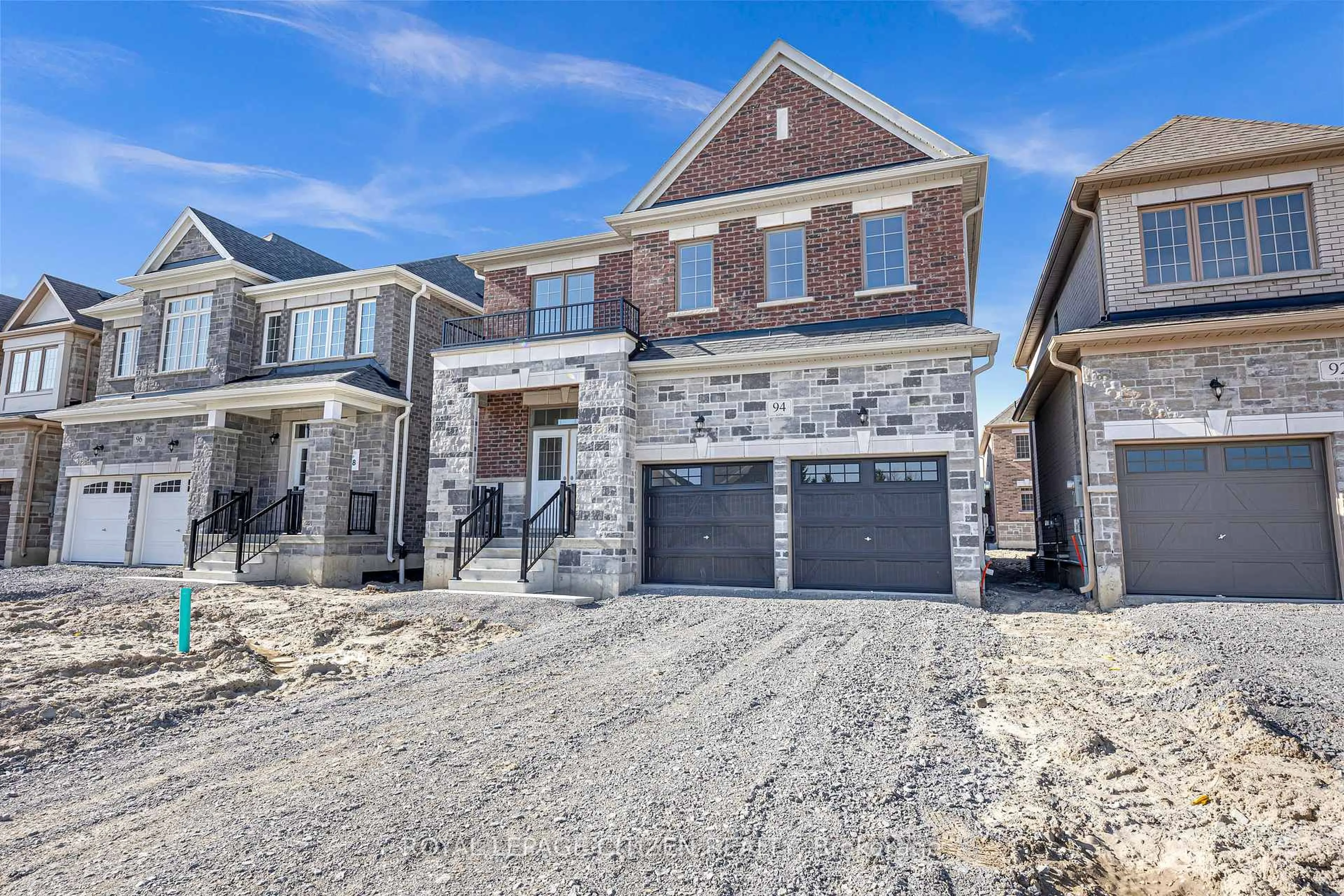 Home with brick exterior material, street for 94 Brethet Hts, New Tecumseth Ontario L0G 1A0