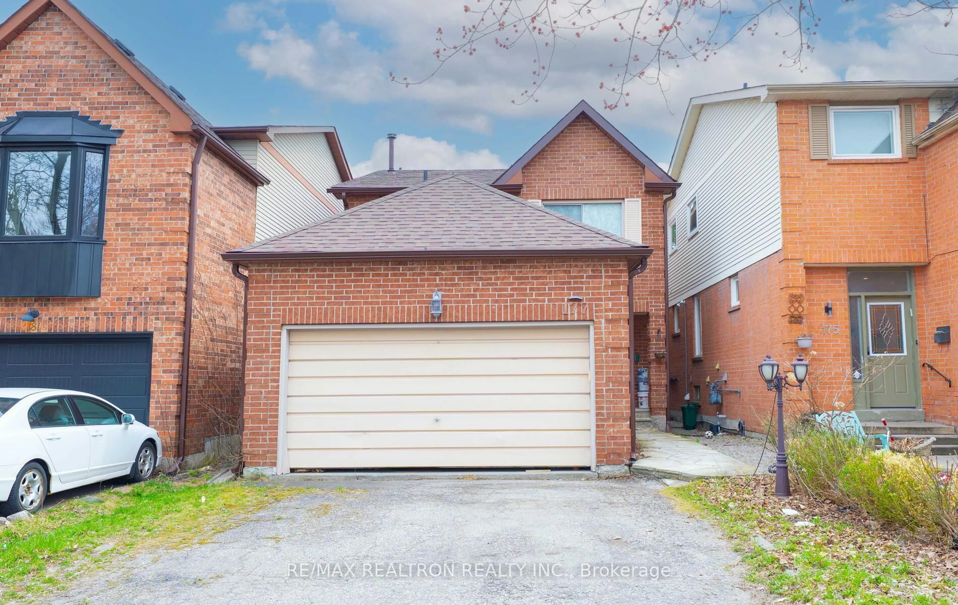 Home with brick exterior material, street for 177 North Meadow Cres, Vaughan Ontario L4J 3C4