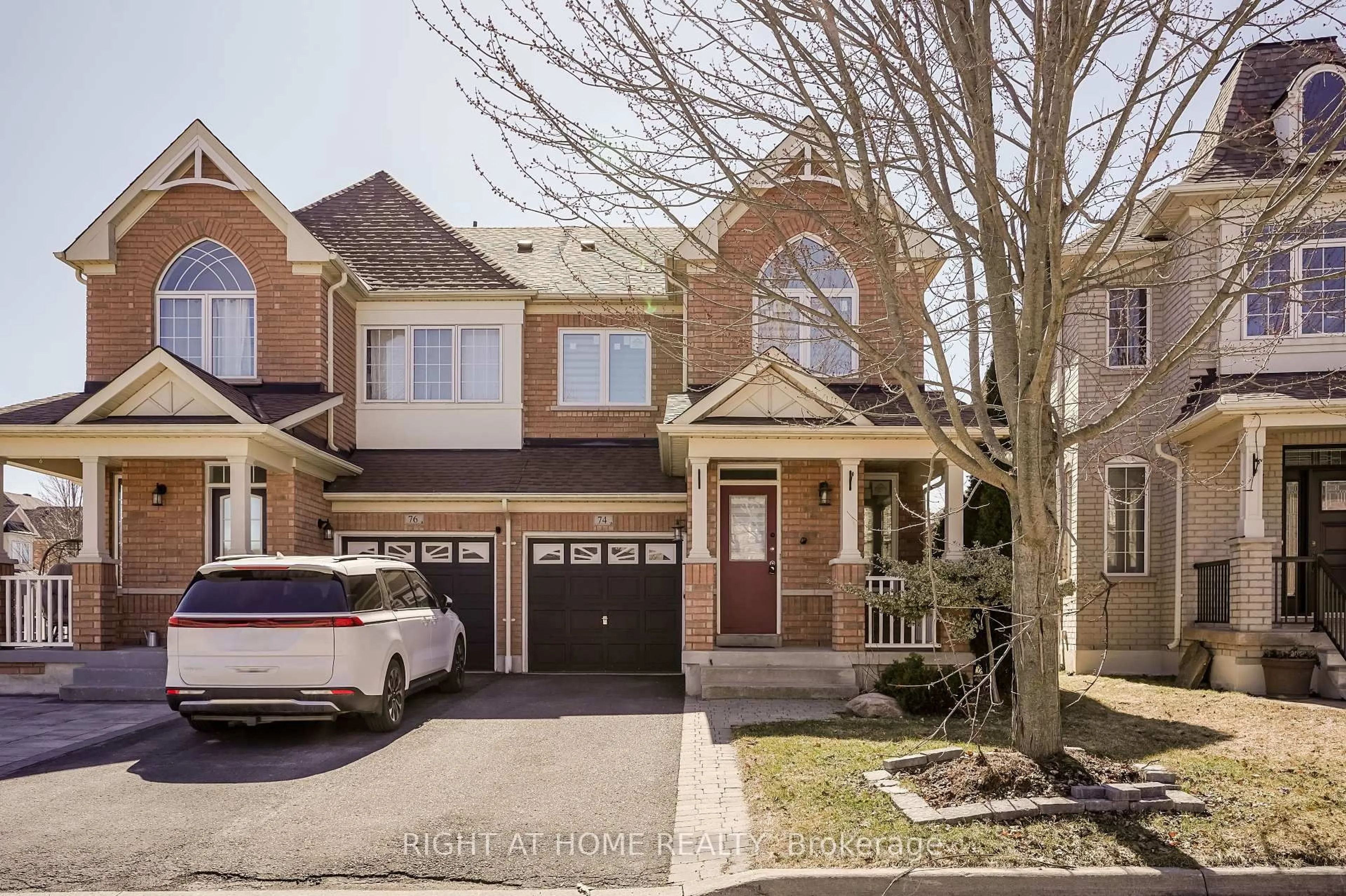 Home with brick exterior material, street for 74 Amos Lehman Way, Whitchurch-Stouffville Ontario L4A 0L3