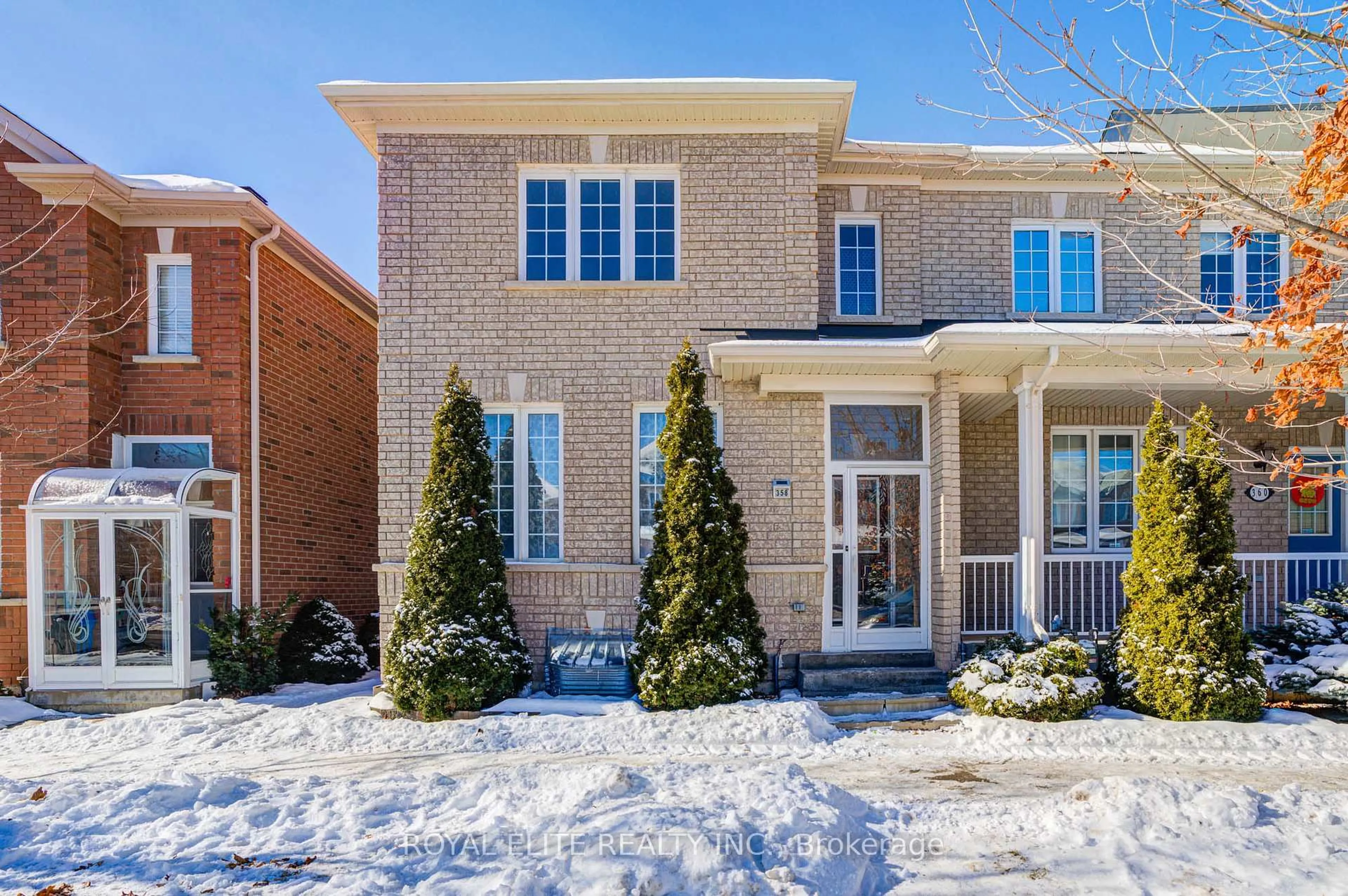 Home with brick exterior material, street for 358 William Berzy Blvd, Markham Ontario L6C 0C2