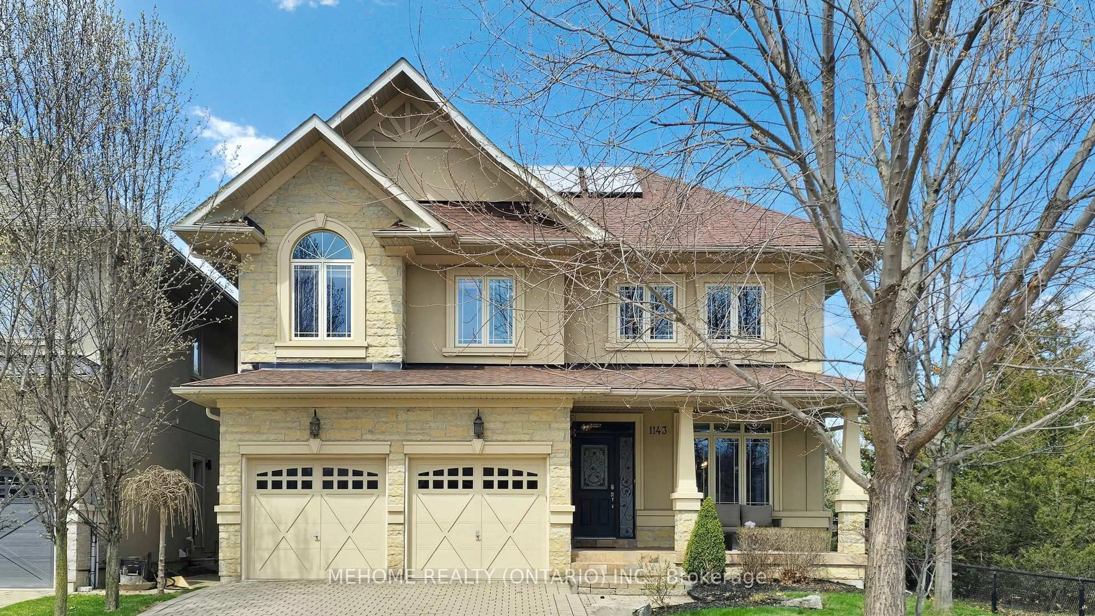 Home with brick exterior material, street for 1143 Quaker Tr, Newmarket Ontario L3X 3E2