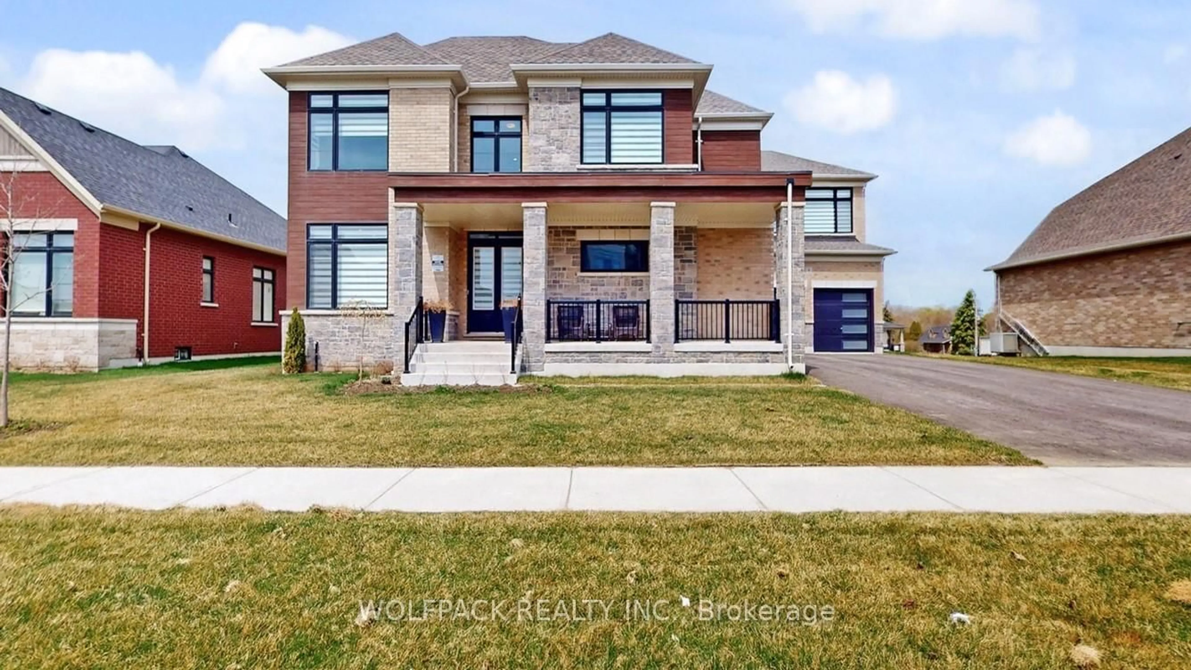 Home with brick exterior material, street for 6 Magnolia Ave, Adjala-Tosorontio Ontario L0G 1W0