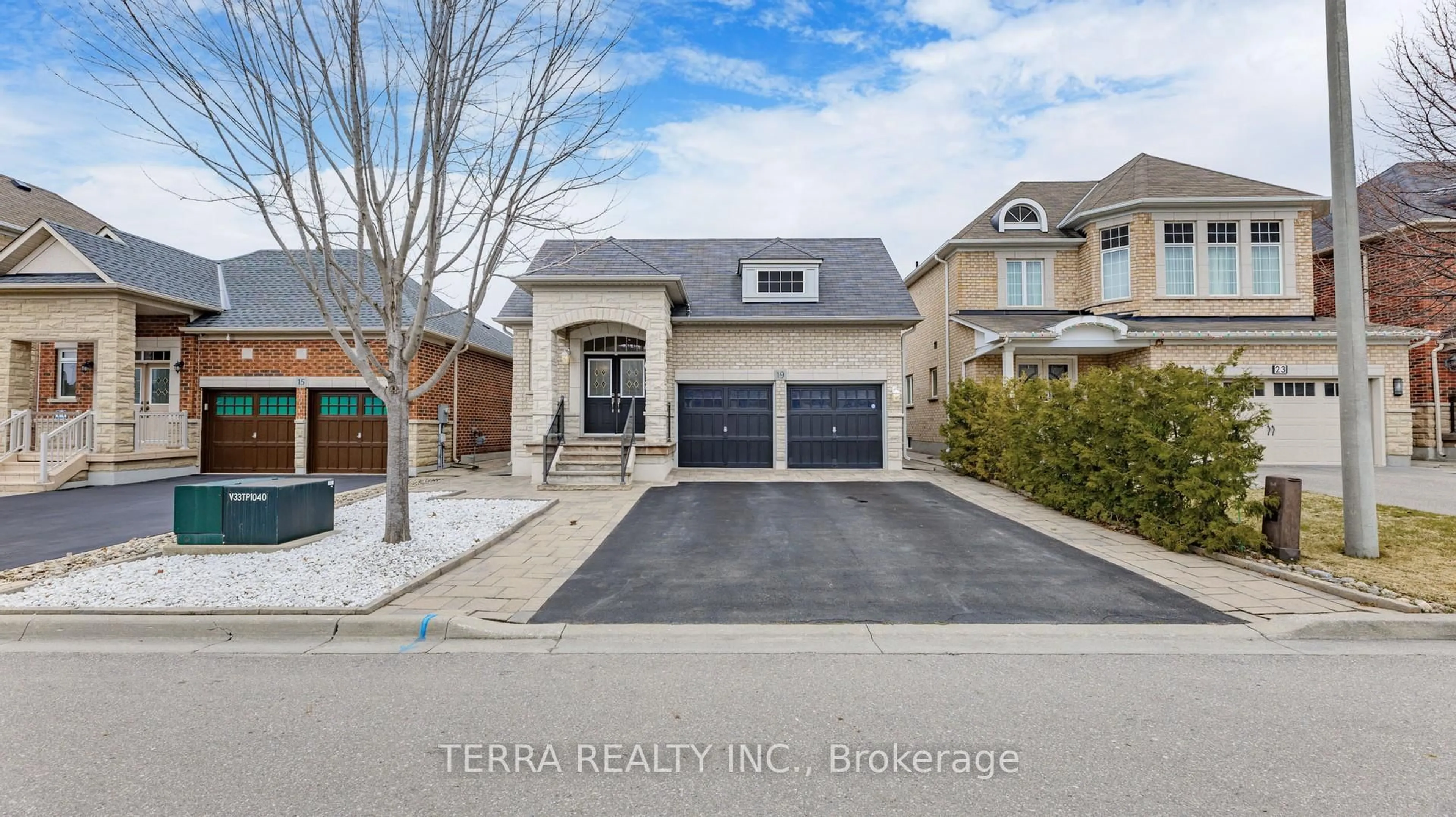 Home with brick exterior material, street for 19 Isaiah Dr, Vaughan Ontario L4H 0C3