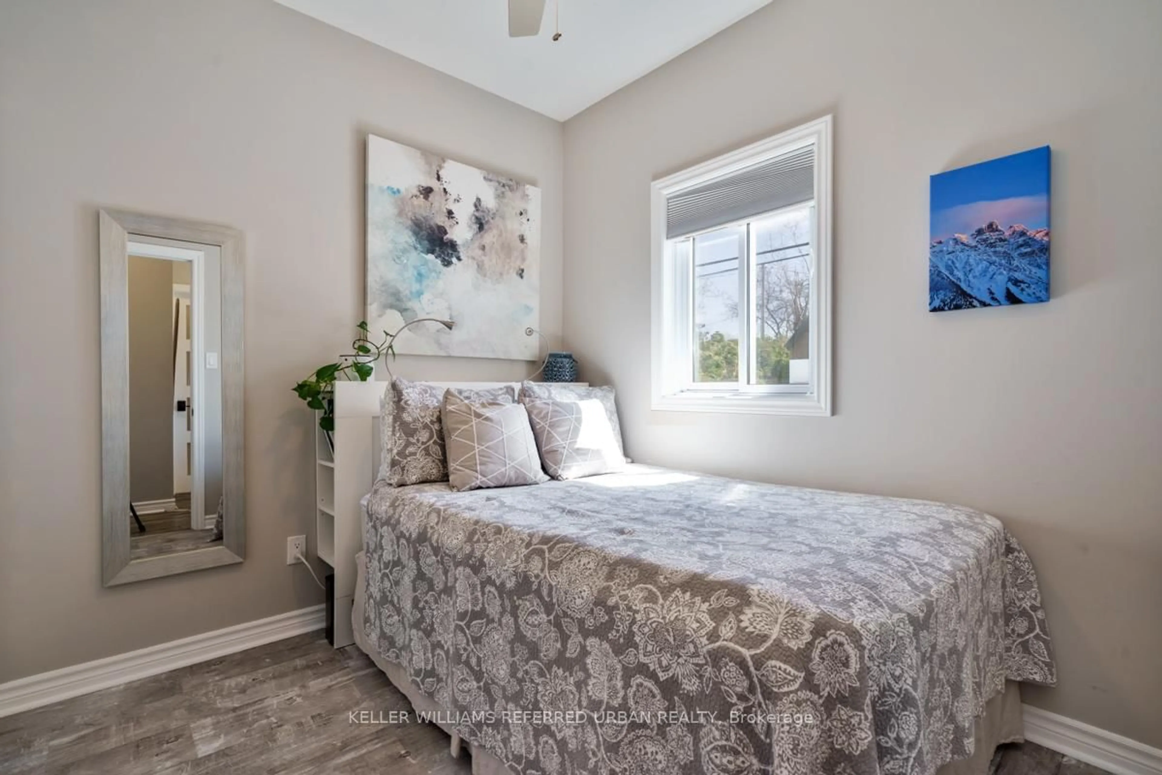 Bedroom with bed, unknown for 210 Morrison Ave, Brock Ontario L0K 1A0