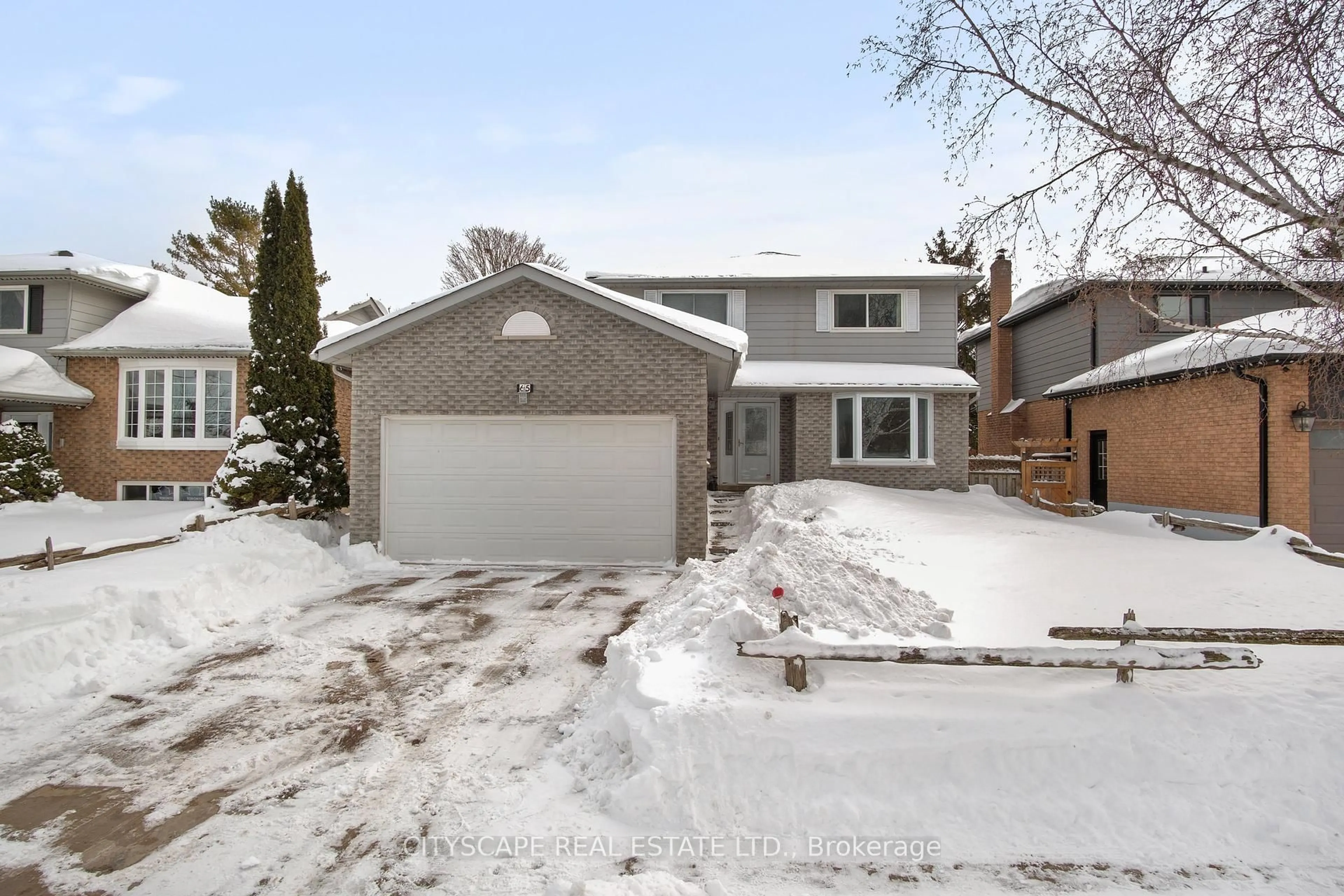 Home with brick exterior material, street for 65 Riverglen Dr, Georgina Ontario L4P 3K7