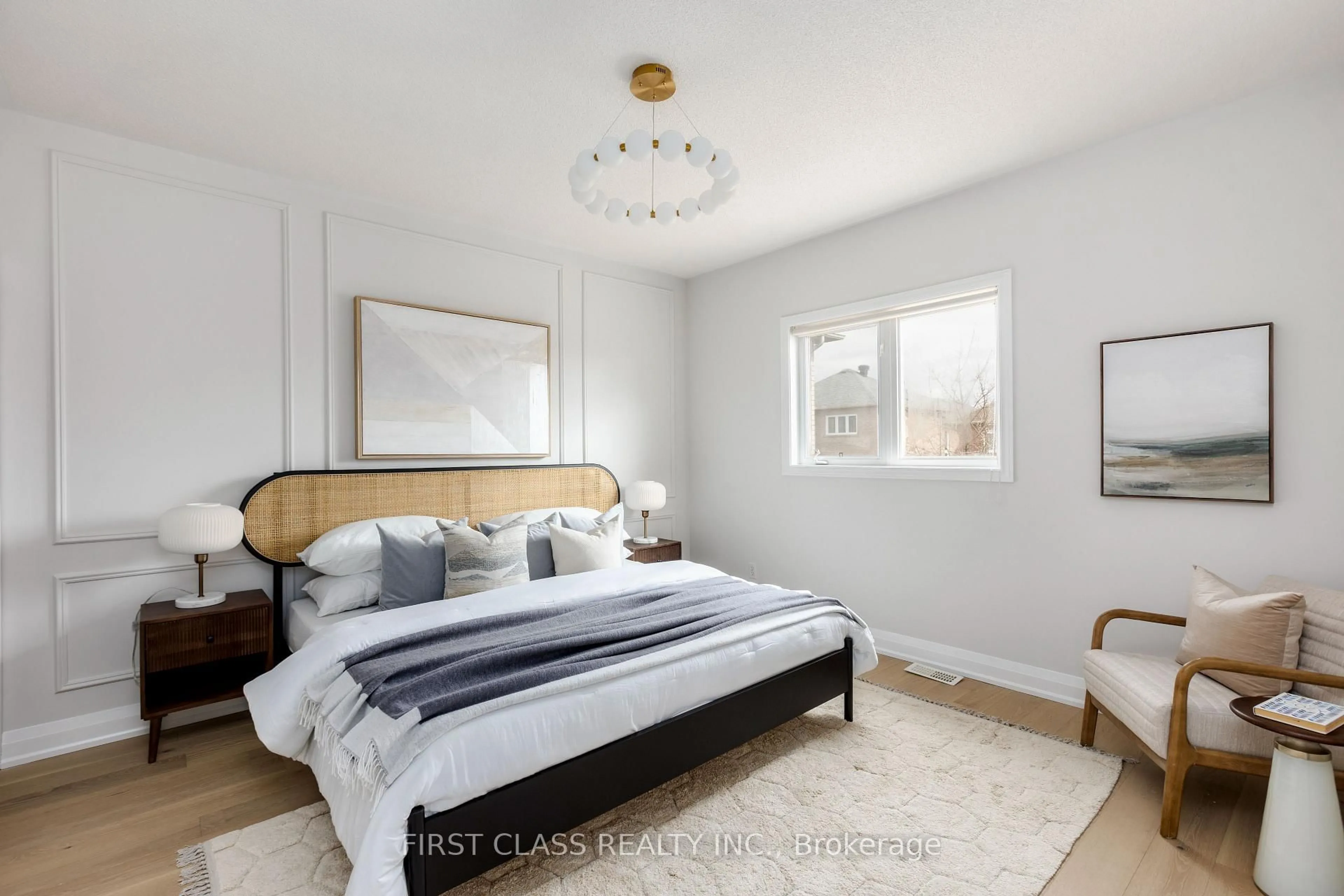 Bedroom with bed, unknown for 58 Kiwi Cres, Richmond Hill Ontario L4S 2H6