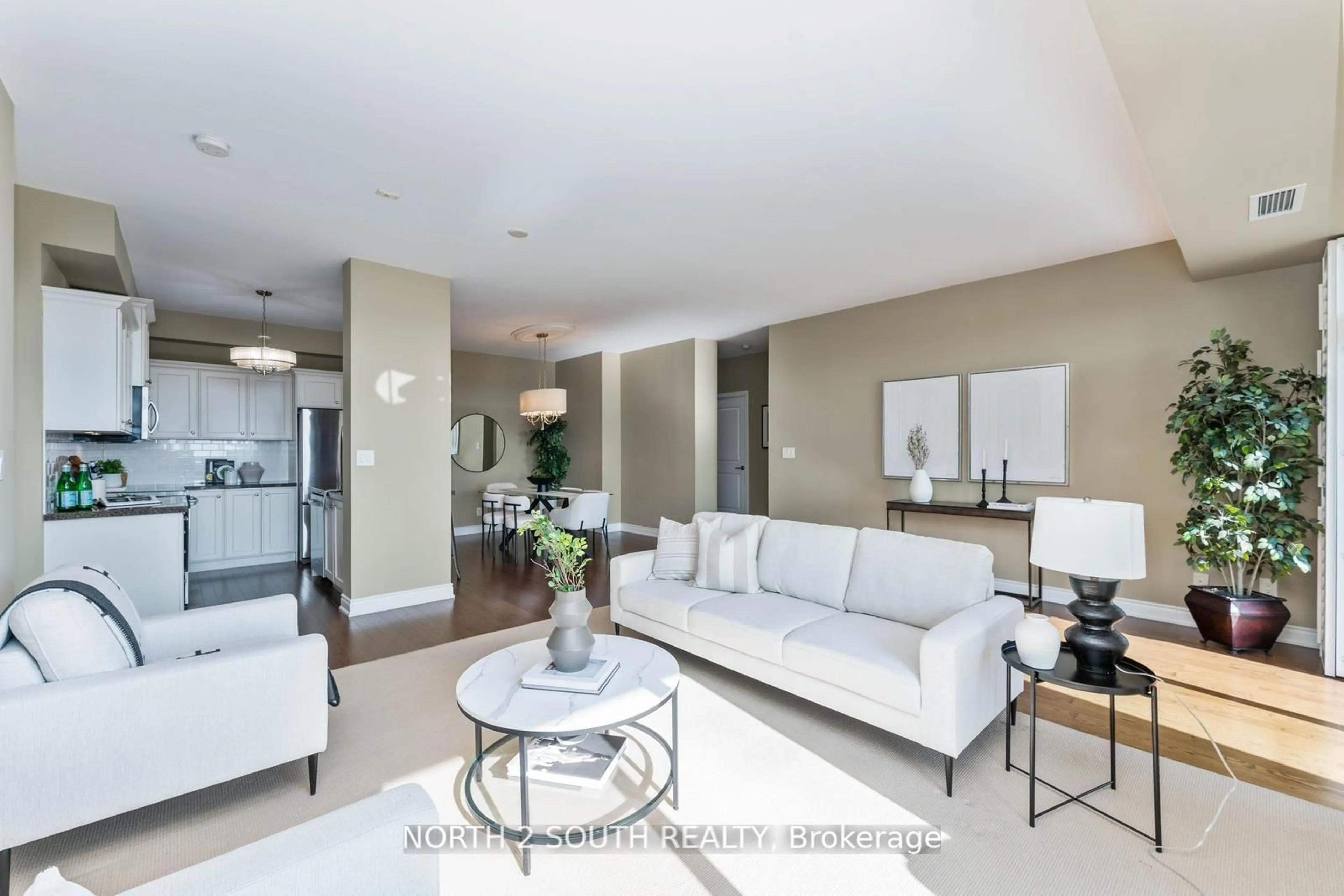 Living room with furniture, unknown for 281 Woodbridge Ave #521, Vaughan Ontario L4L 0C6