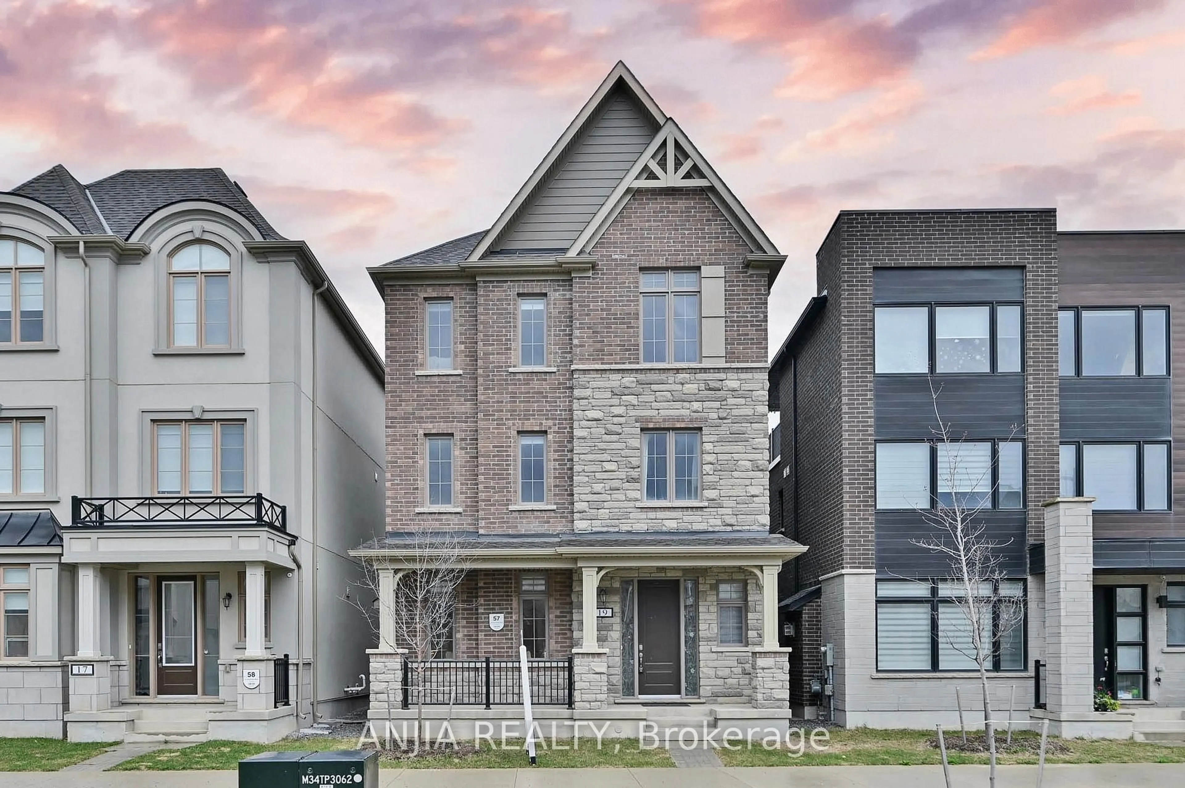 Home with brick exterior material, street for 19 York Downs Blvd, Markham Ontario L6C 3J5
