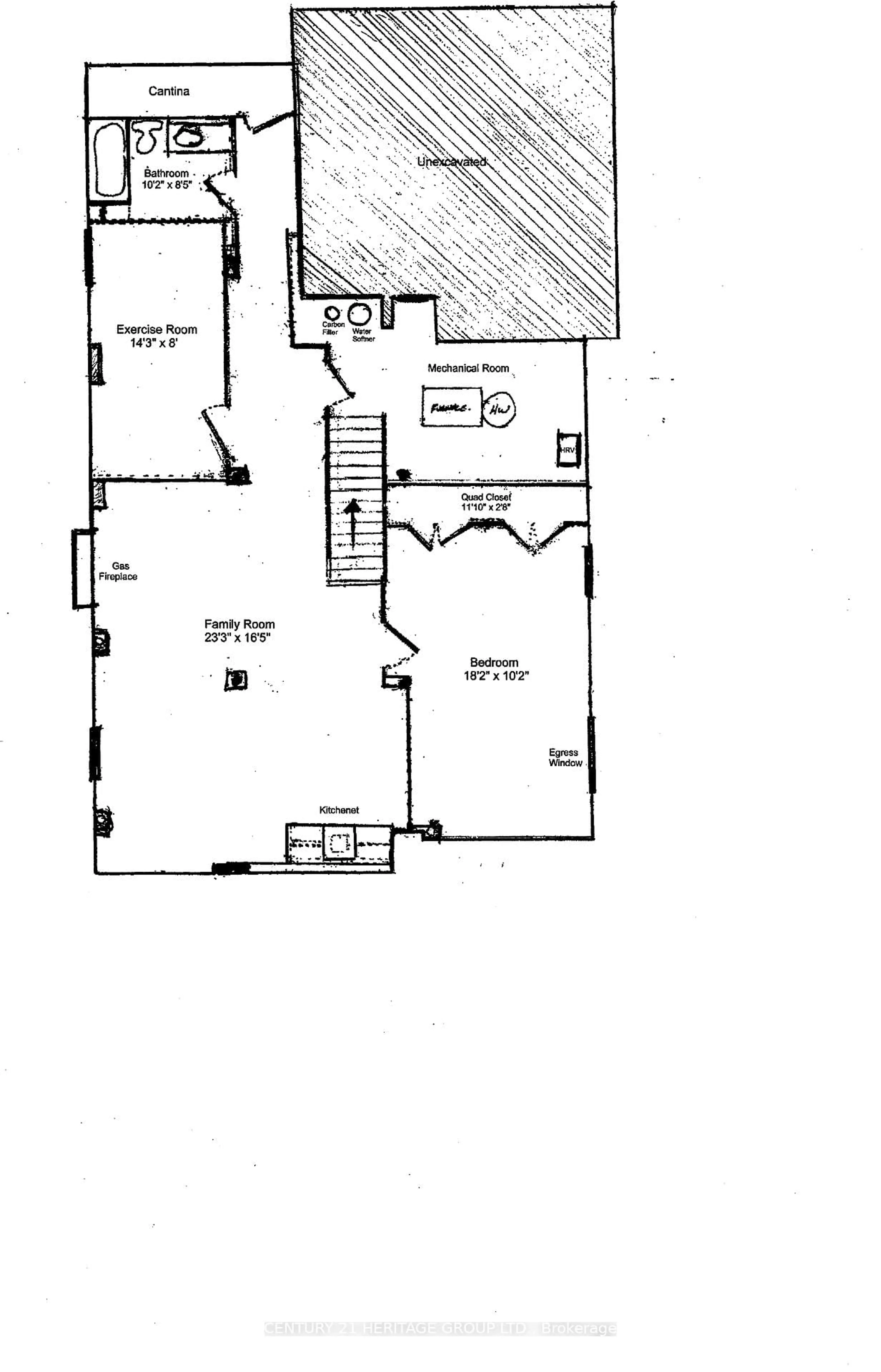 Floor plan for 205 8 Ave, New Tecumseth Ontario L9R 0H7