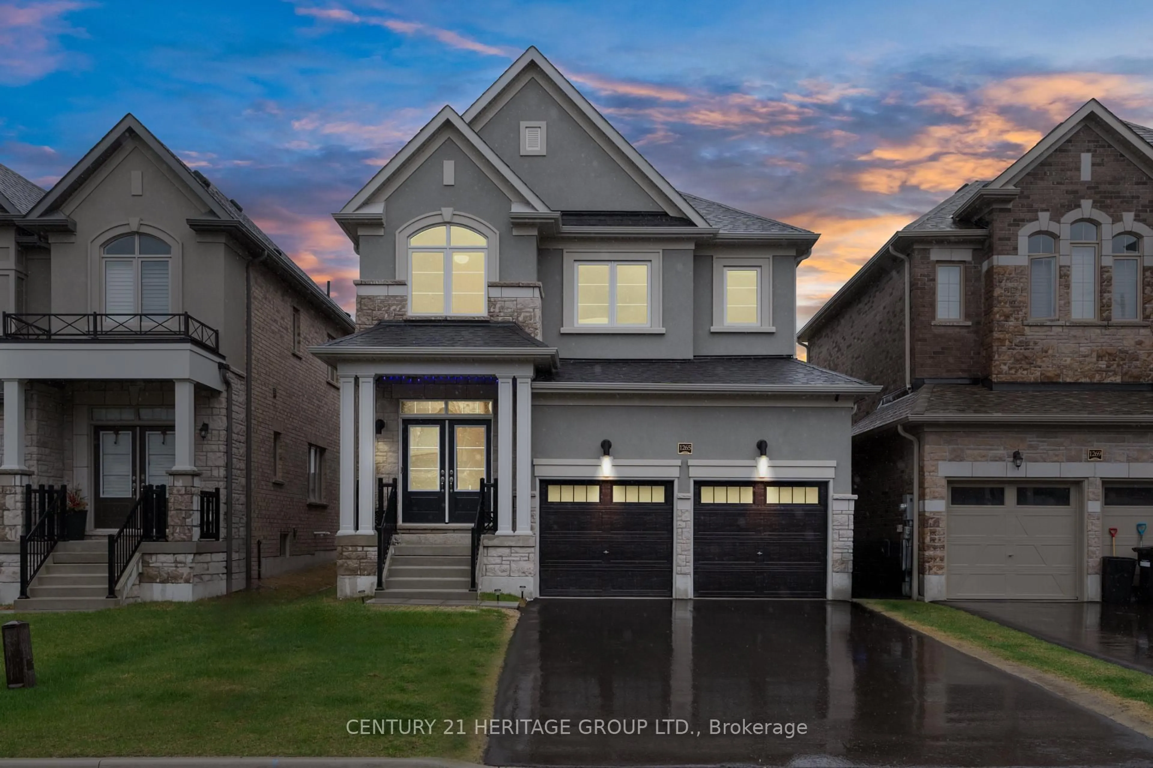Home with brick exterior material, street for 1265 Broderick St, Innisfil Ontario L9S 0P6