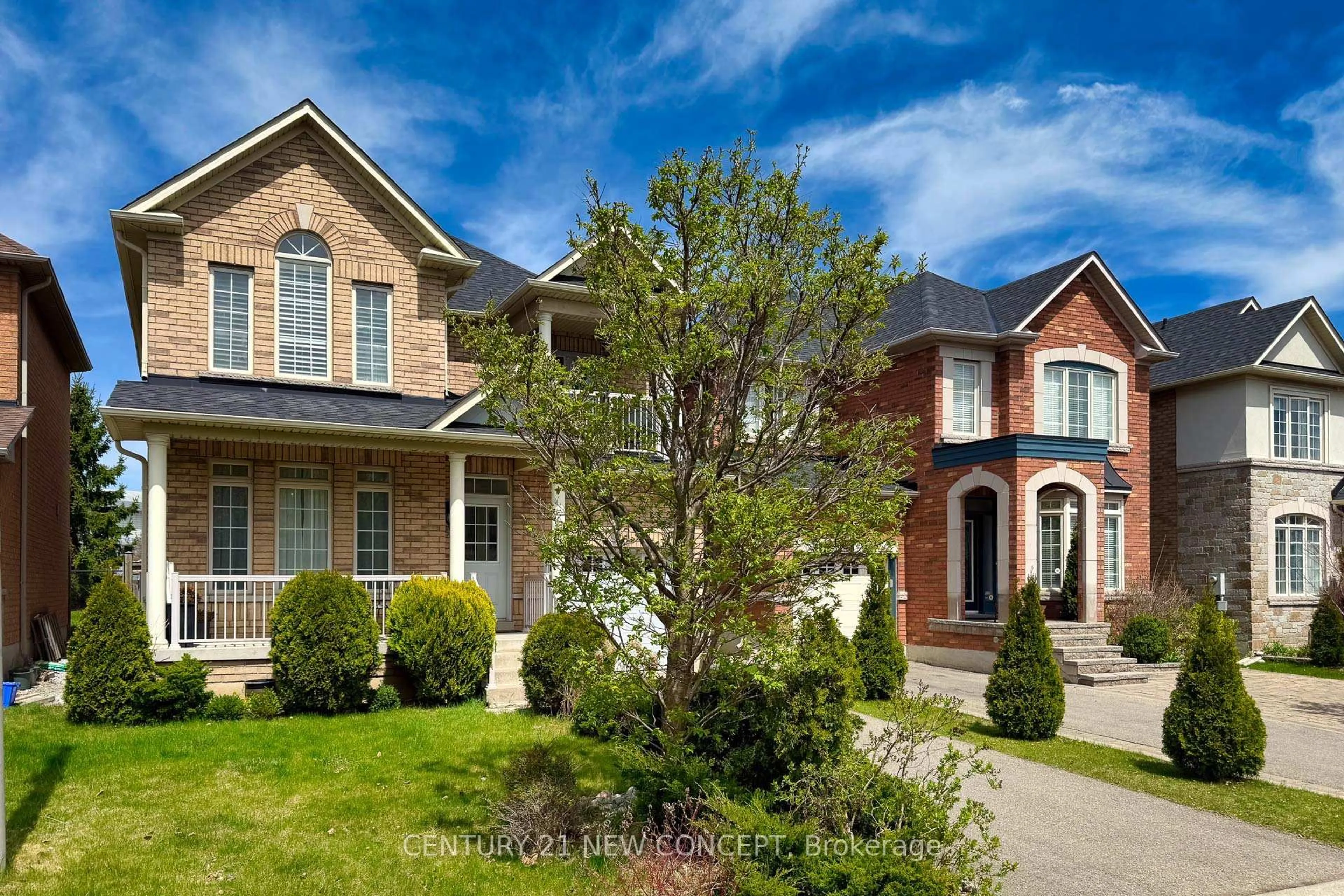 Home with brick exterior material, street for 154 Gauguin Ave, Vaughan Ontario L4J 9J5