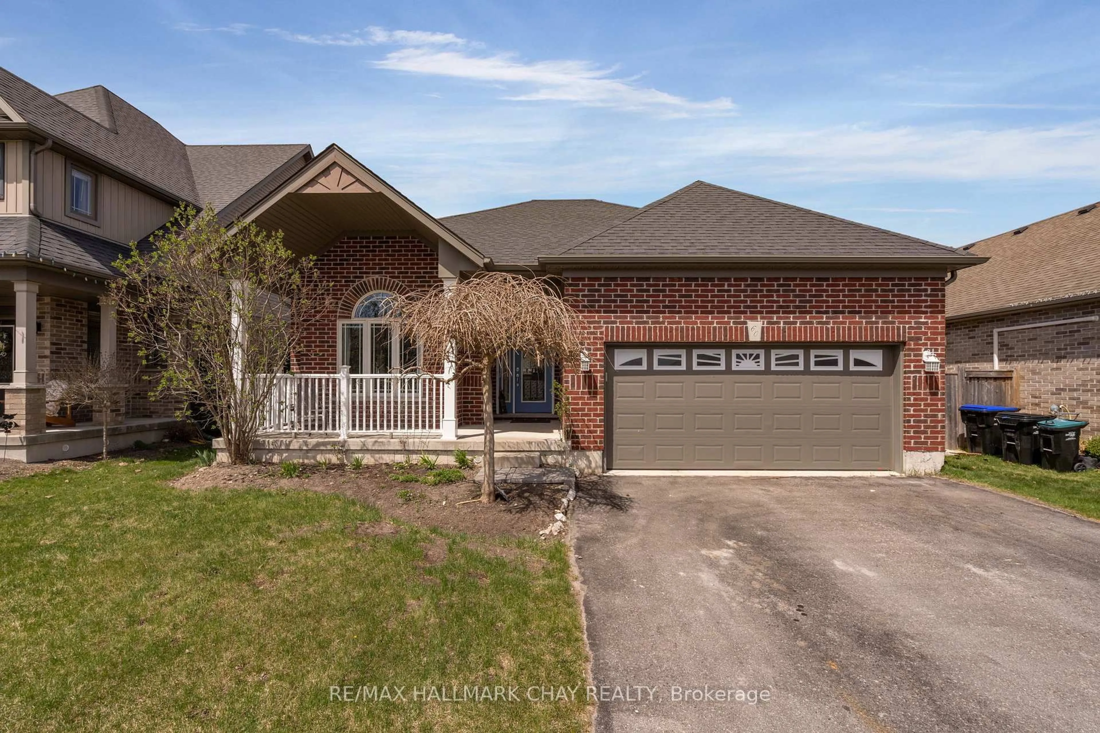 Home with brick exterior material, street for 60 Brownley Lane, Essa Ontario L3W 0P9