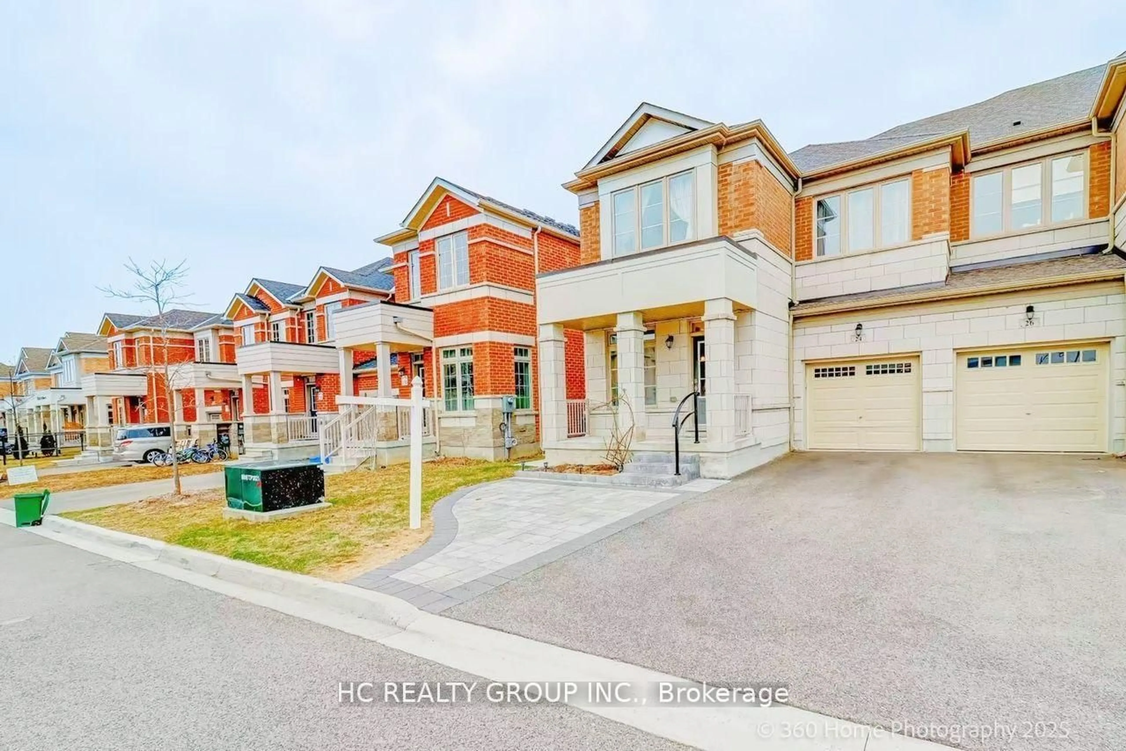 Home with brick exterior material, street for 24 Decast Cres, Markham Ontario L6B 1N6