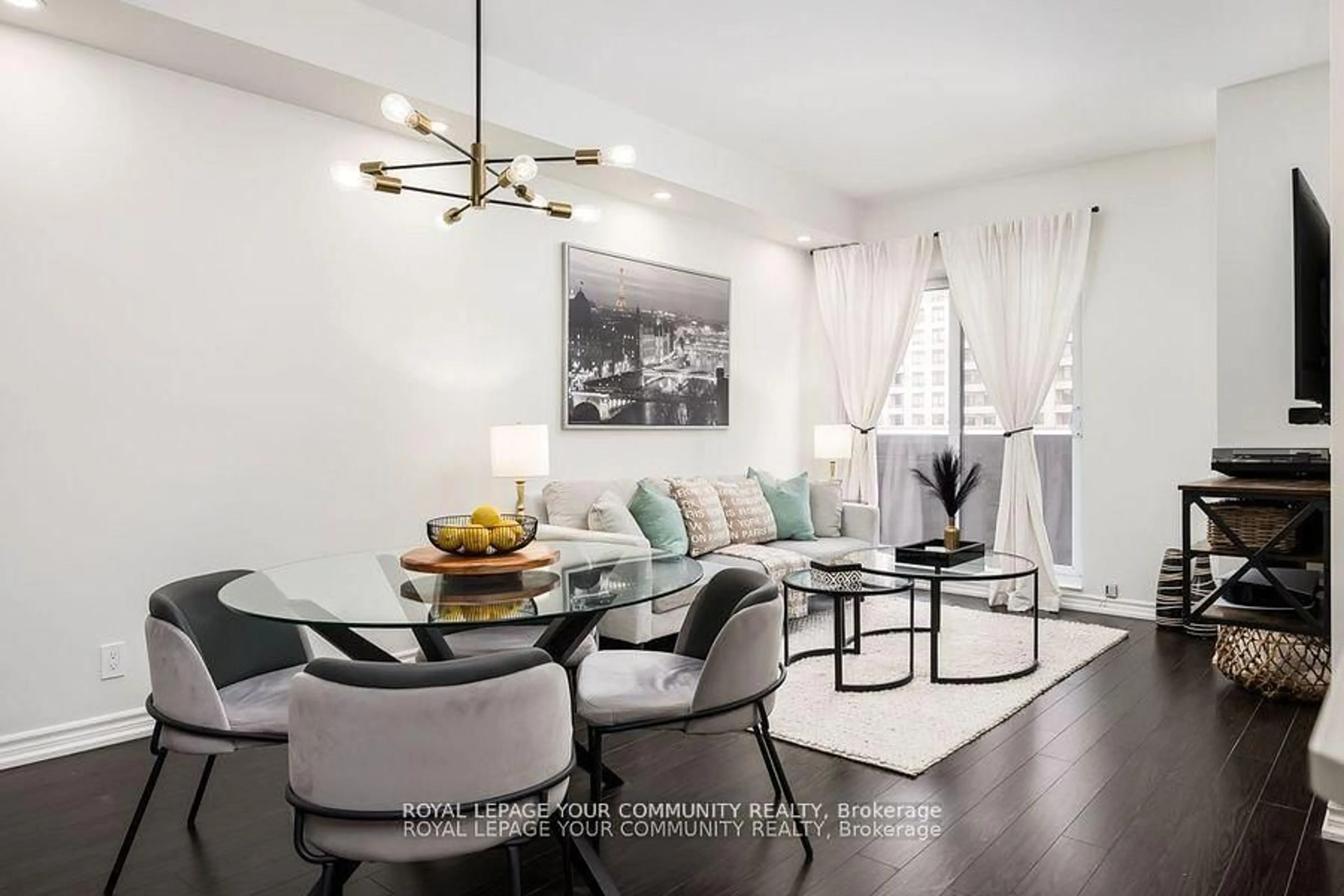 Living room with furniture, unknown for 9225 Jane St #307, Vaughan Ontario L6A 0J7