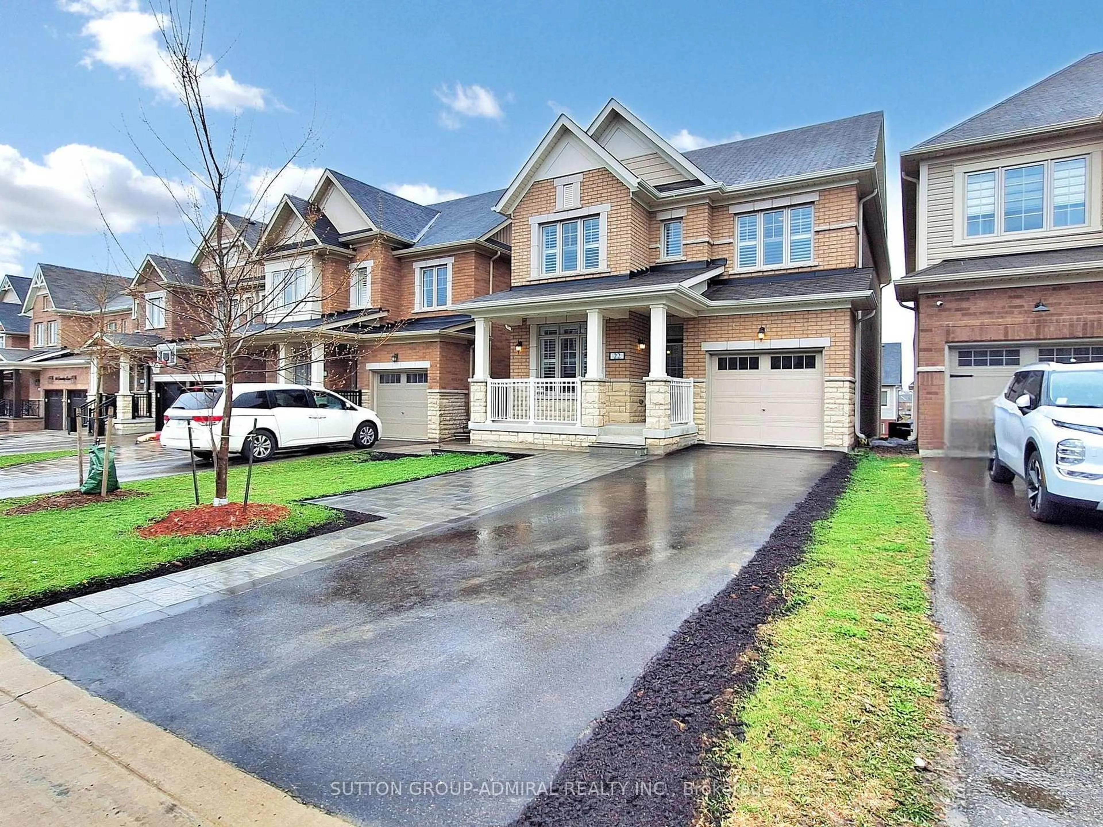 Home with brick exterior material, street for 22 Casserley Cres, New Tecumseth Ontario L0G 1W0