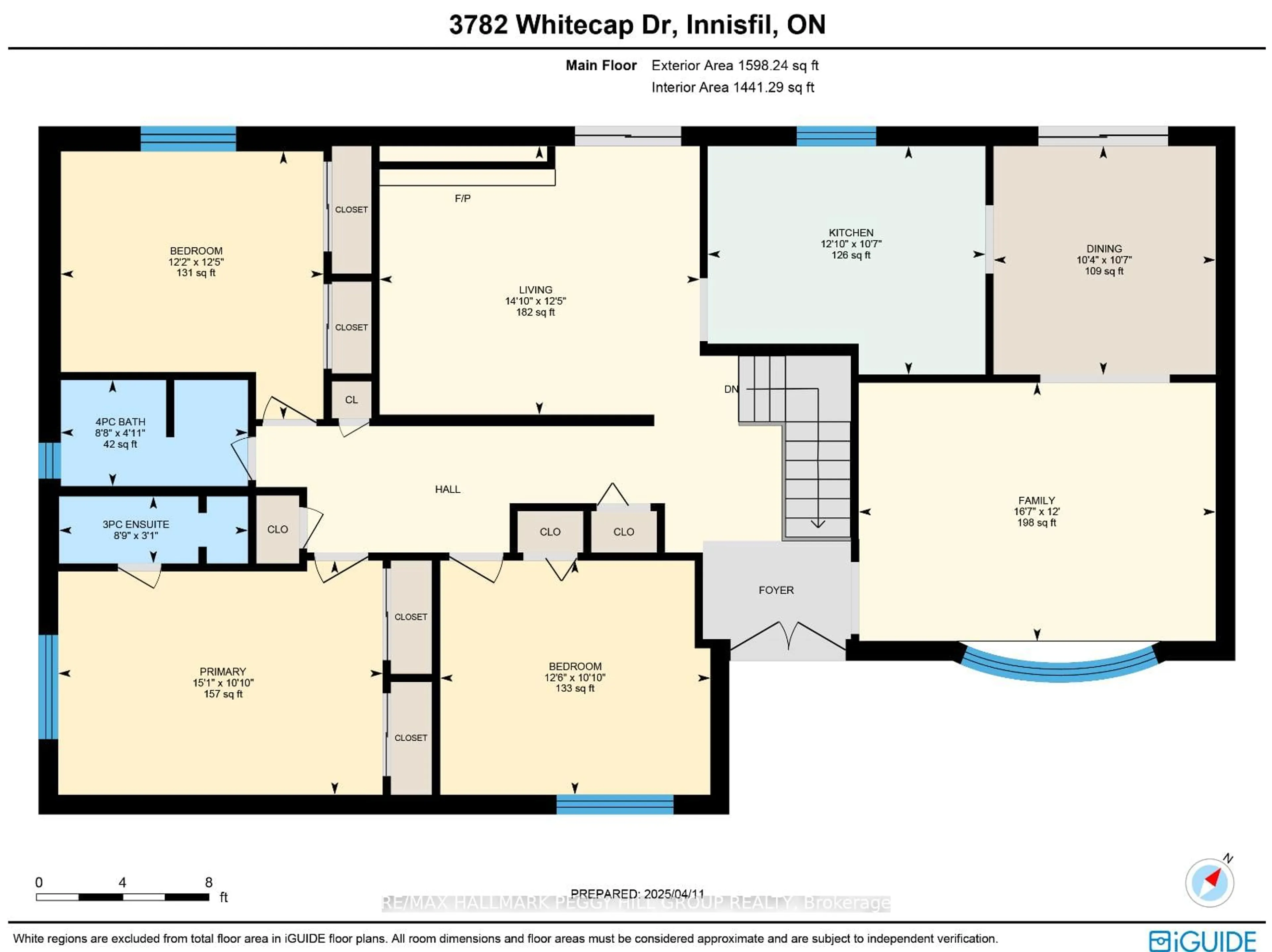 Floor plan for 3782 Whitecap Dr, Innisfil Ontario L9S 2L4