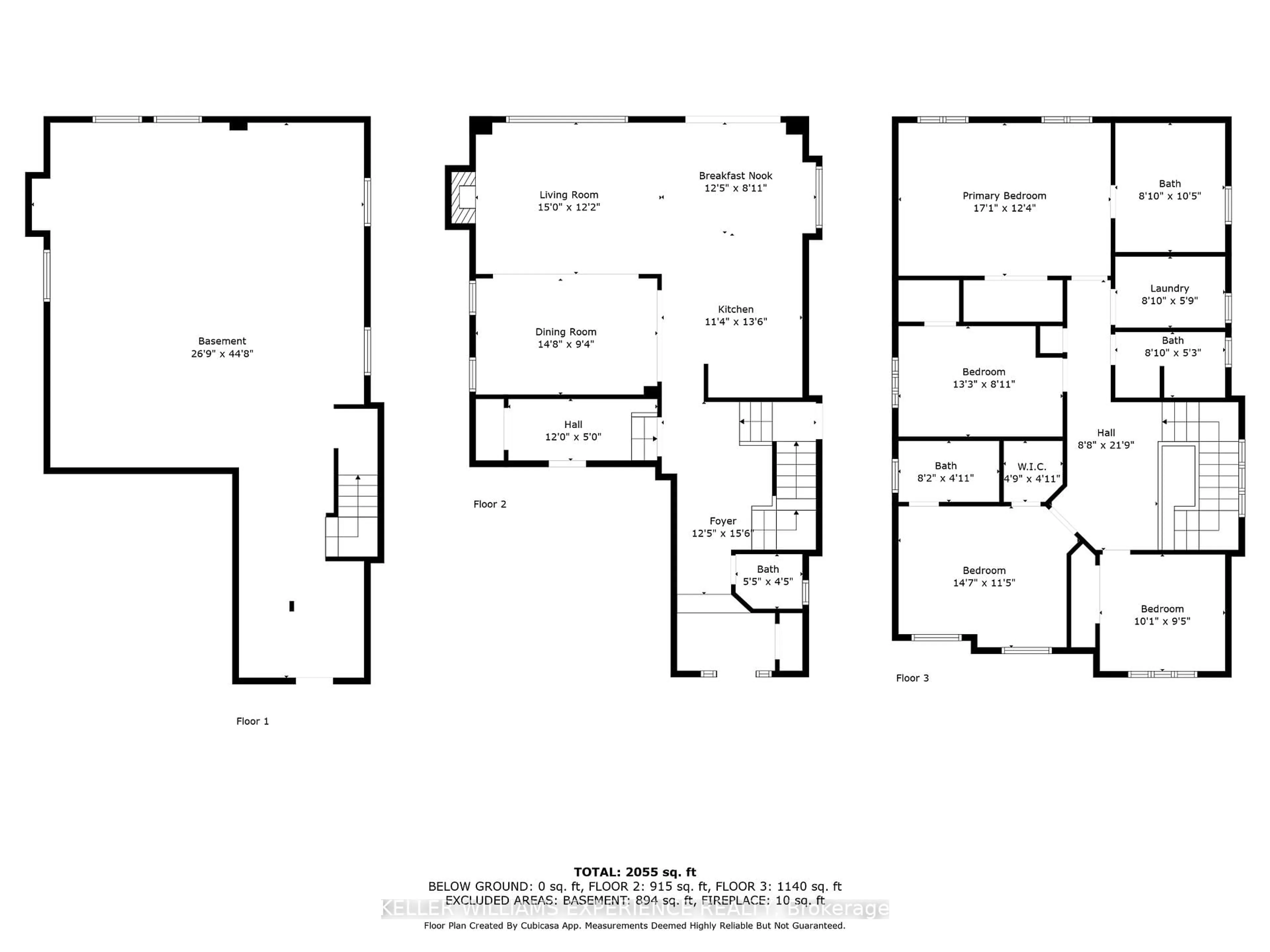 Floor plan for 31 Wood Cres, Essa Ontario L3W 0M5