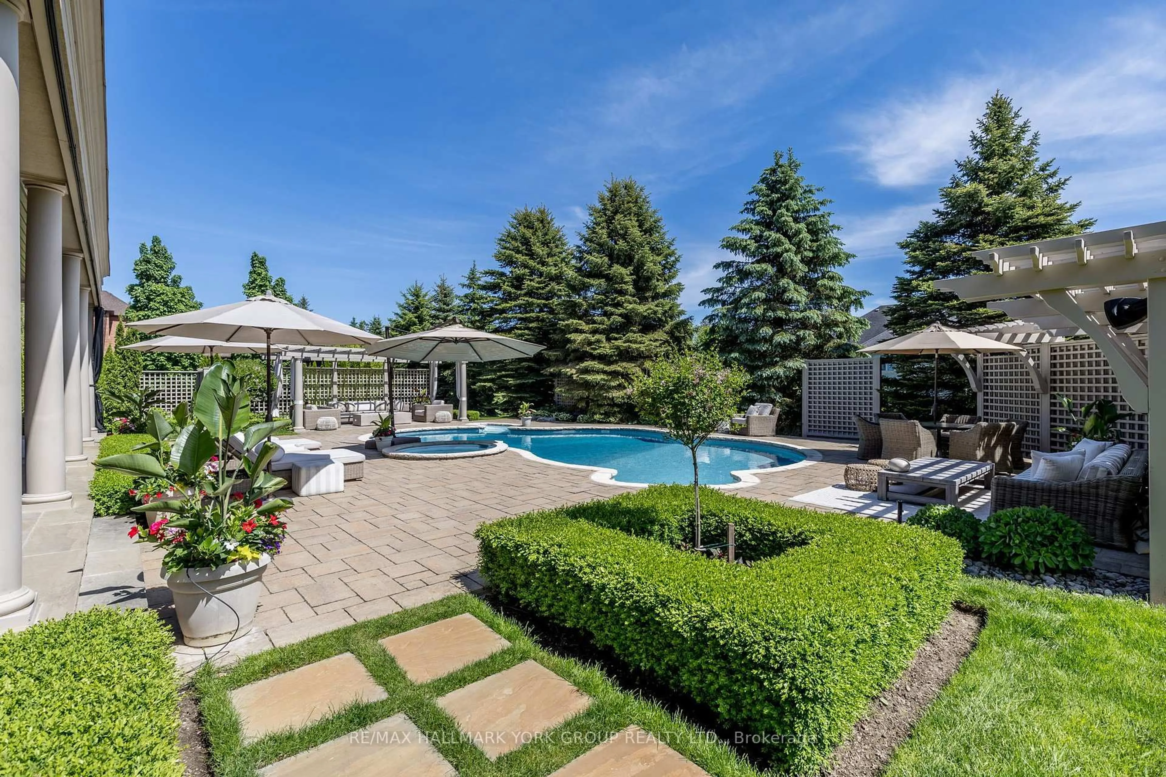 Pool for 12 Sandy Ridge Crt, Whitchurch-Stouffville Ontario L4A 2L4