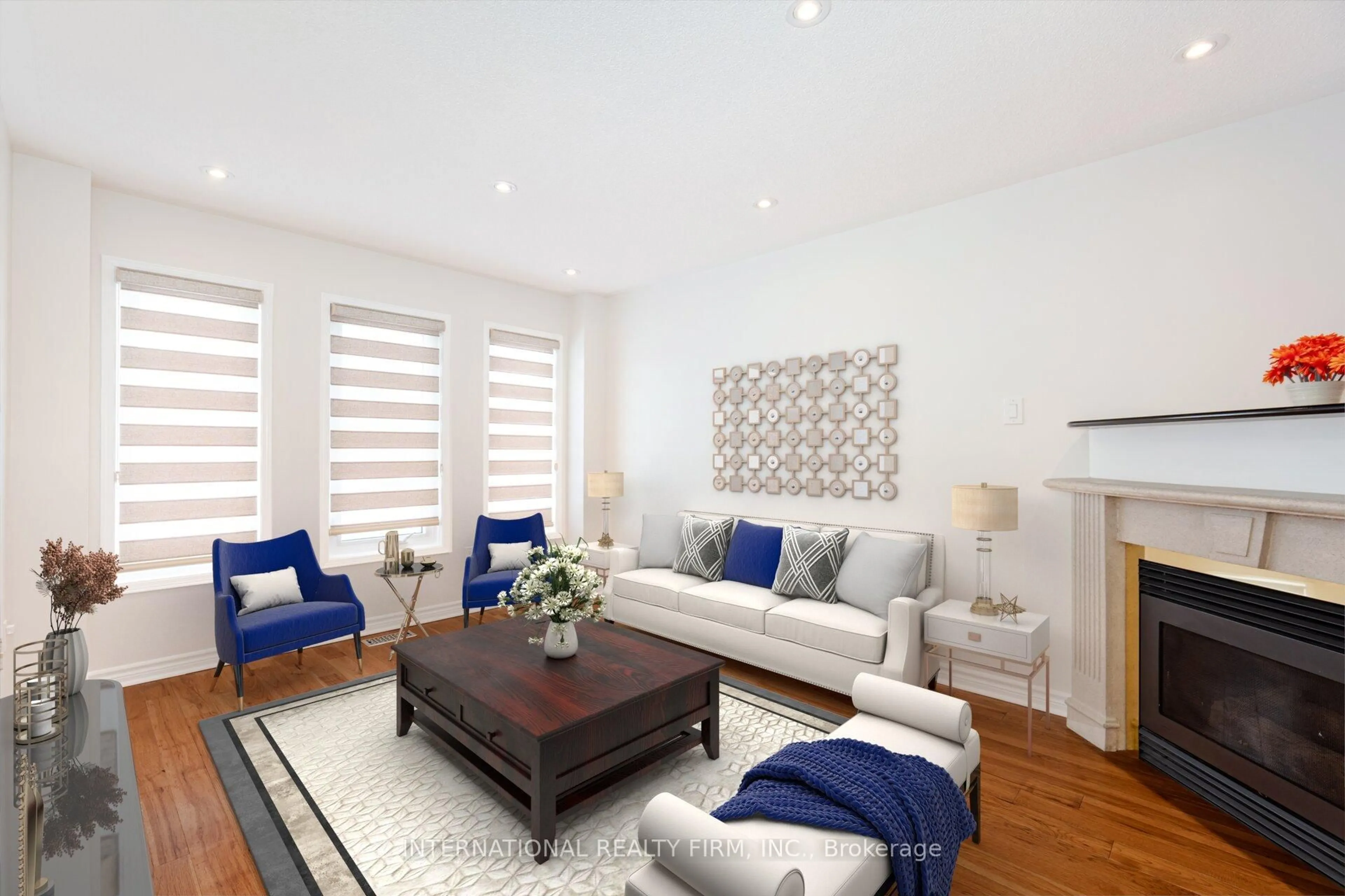 Living room with furniture, unknown for 42 Matthew Dr, Vaughan Ontario L4L 9B4