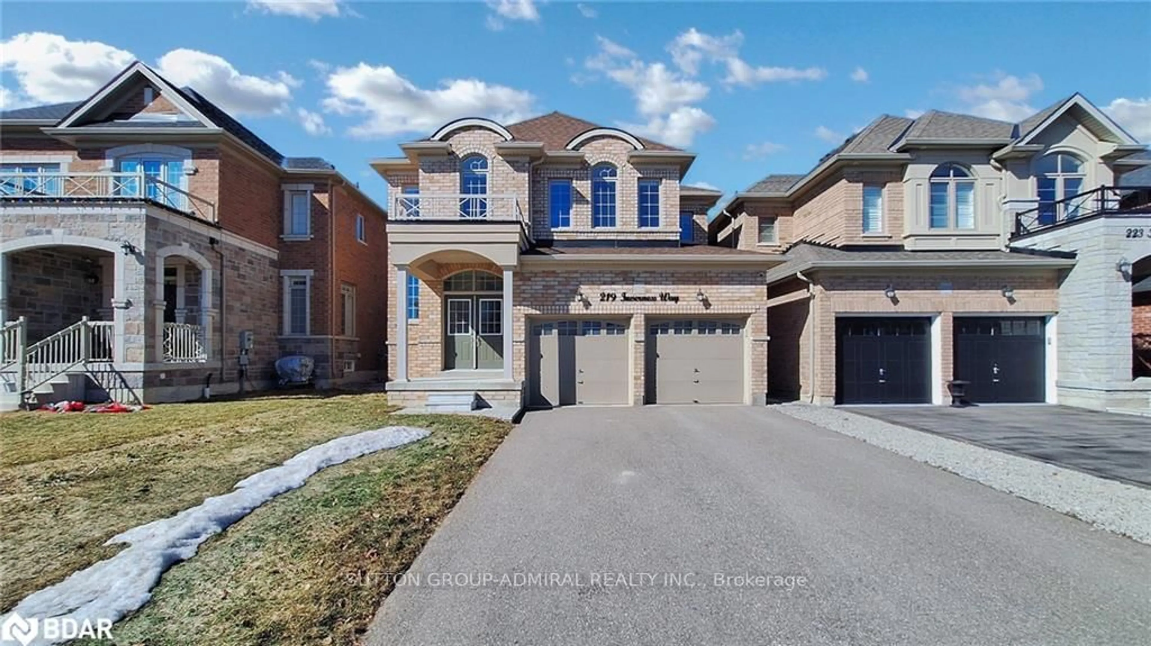 Home with brick exterior material, street for 219 Inverness Way, Bradford West Gwillimbury Ontario L3Z 0W6