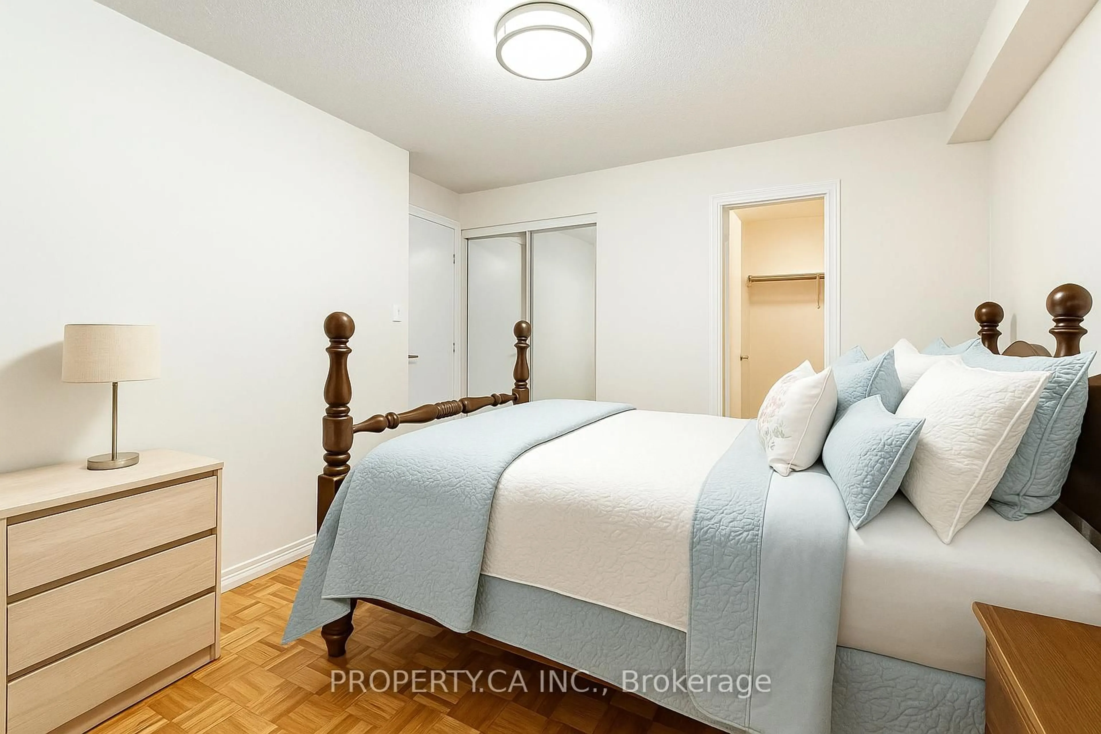 Bedroom with bed, unknown for 180 Dudley Ave #104, Markham Ontario L3T 4X2